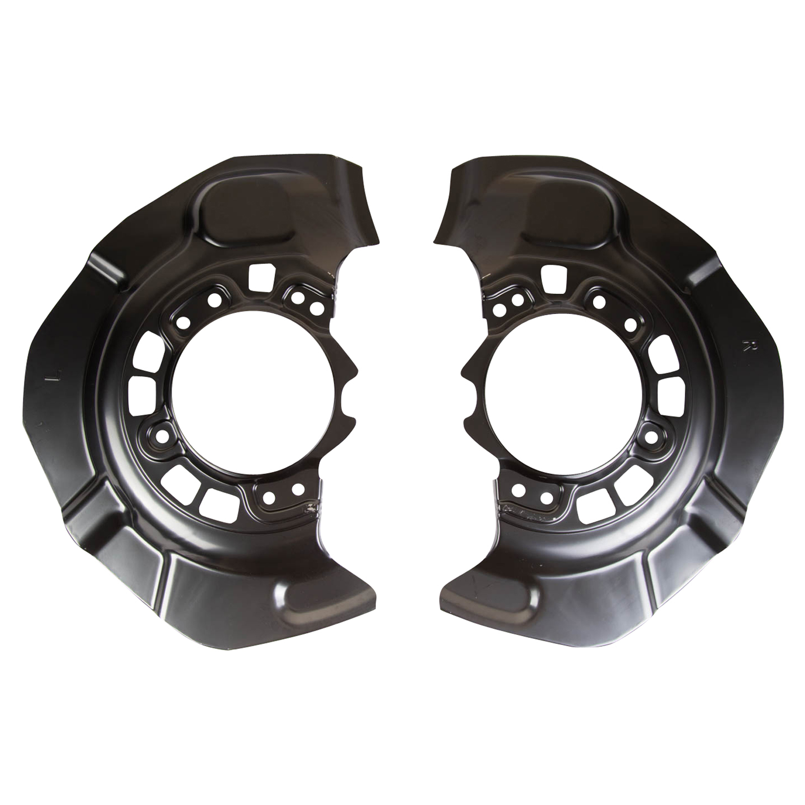 TRQ Front Brake Dust Shield Set Compatible with 2006-2011 Toyota Avalon Camry 06-08 Solara