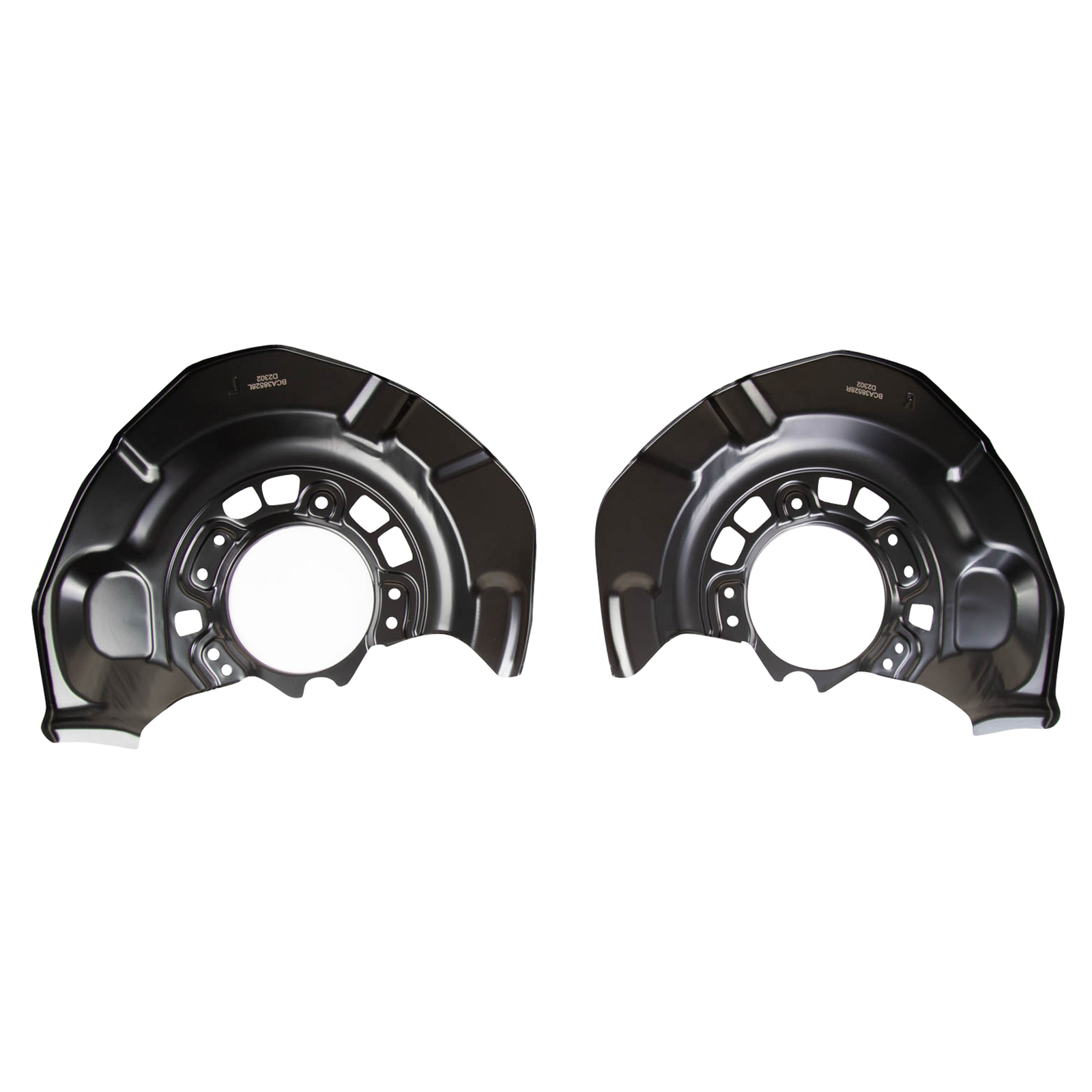 TRQ Front Brake Dust Shield Set Compatible with 2006-2011 Toyota Avalon Camry 06-08 Solara