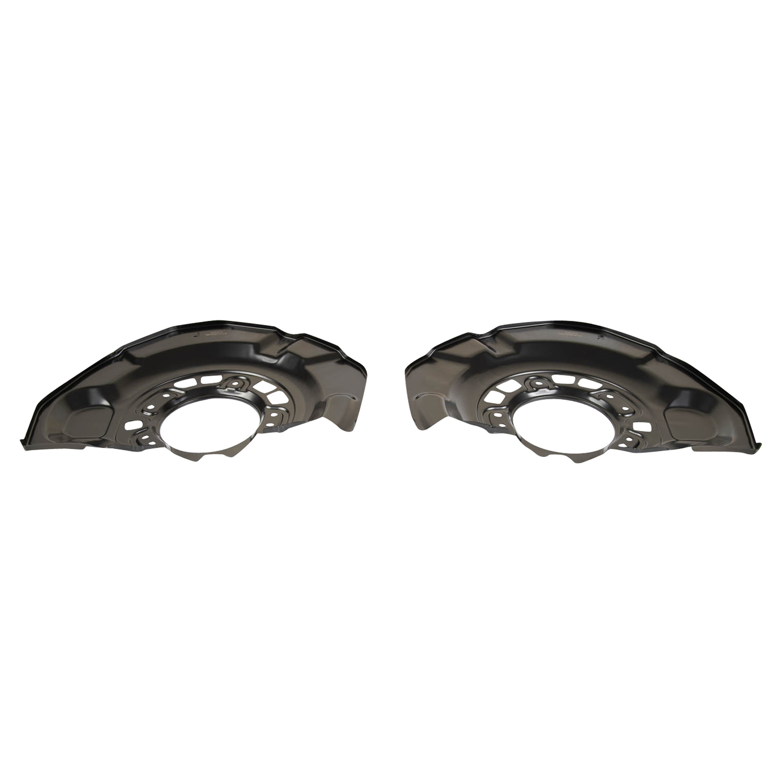 TRQ Front Brake Dust Shield Set Compatible with 2006-2011 Toyota Avalon Camry 06-08 Solara