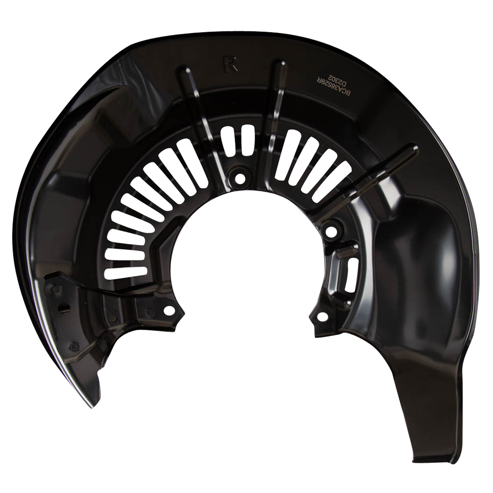 TRQ Front Brake Dust Shield Set Compatible with 2011-2019 Toyota Highlander