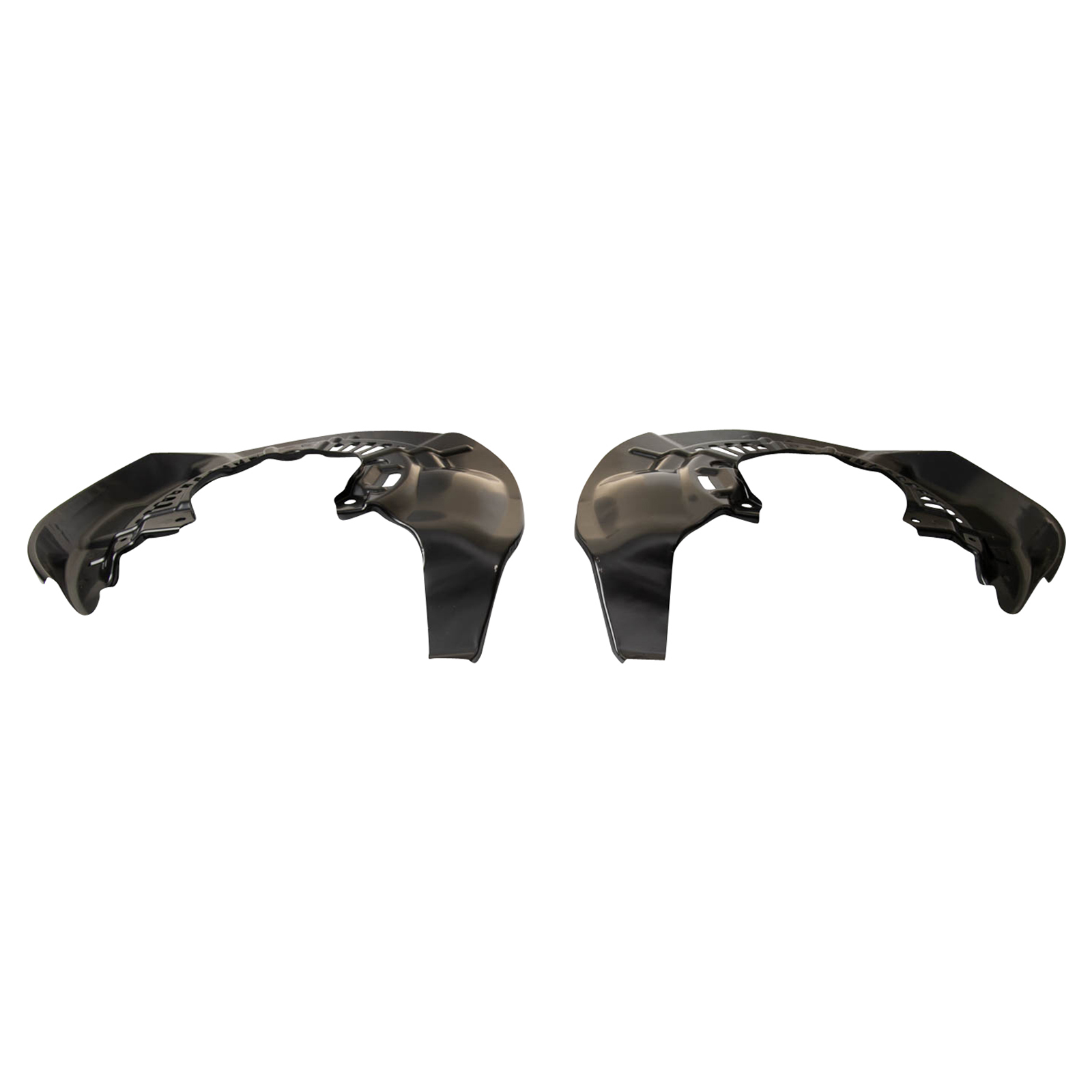 TRQ Front Brake Dust Shield Set Compatible with 2011-2019 Toyota Highlander