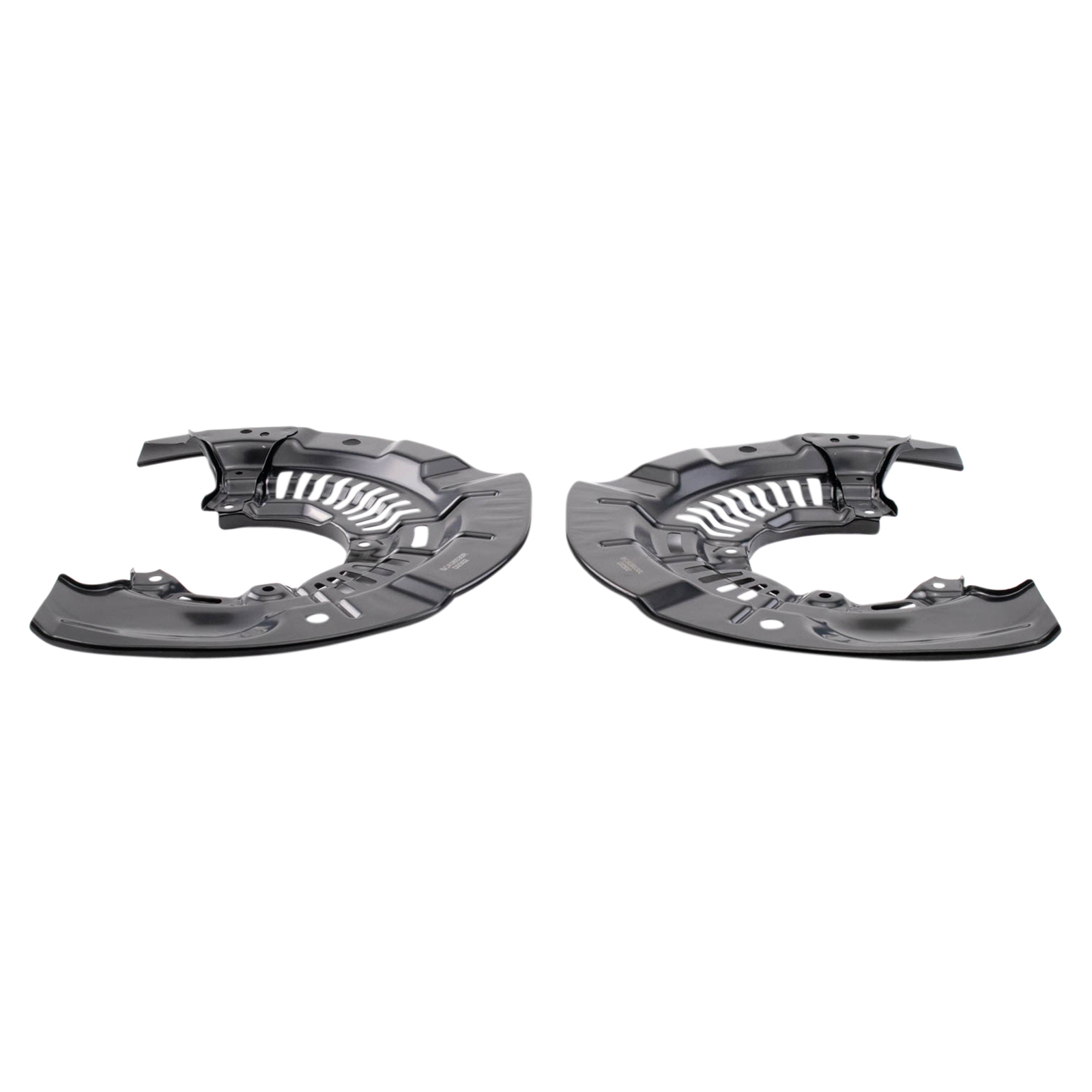 TRQ Front Brake Dust Shield Set Compatible with 2011-2020 Toyota Sienna 2011-2015 Venza