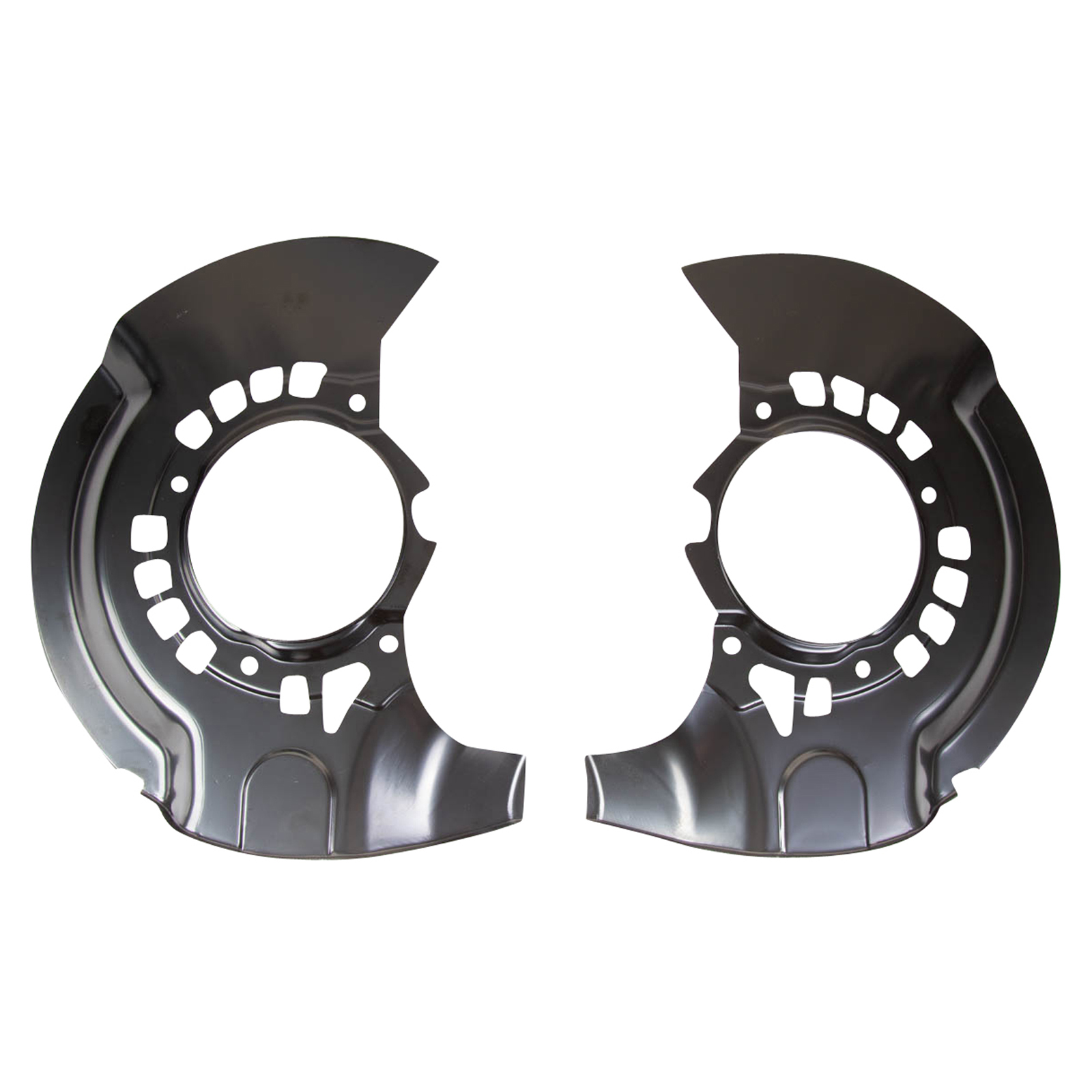 TRQ Front Brake Dust Shield Set Compatible with 2004-2006 Toyota Camry
