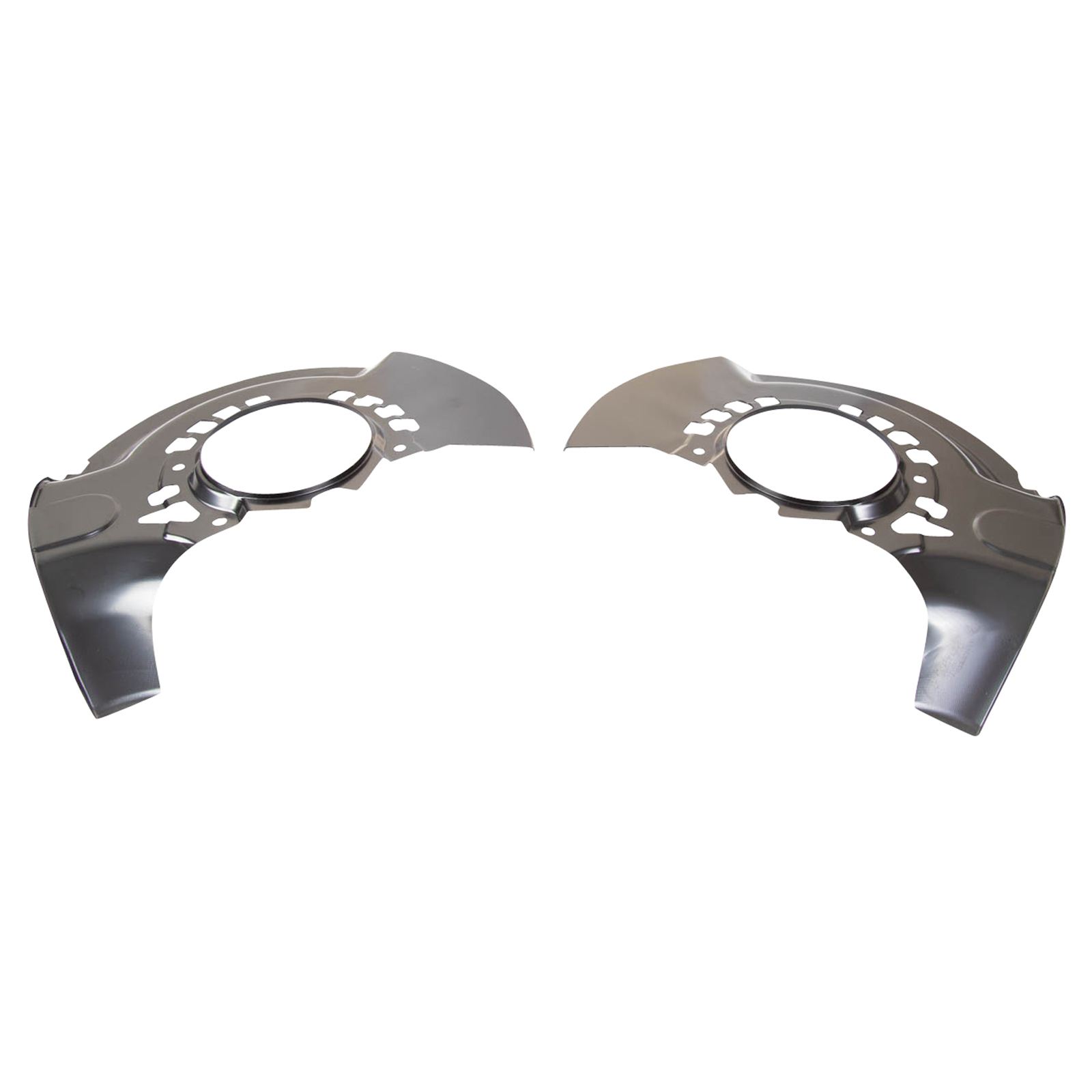 TRQ Front Brake Dust Shield Set Compatible with 2004-2006 Toyota Camry