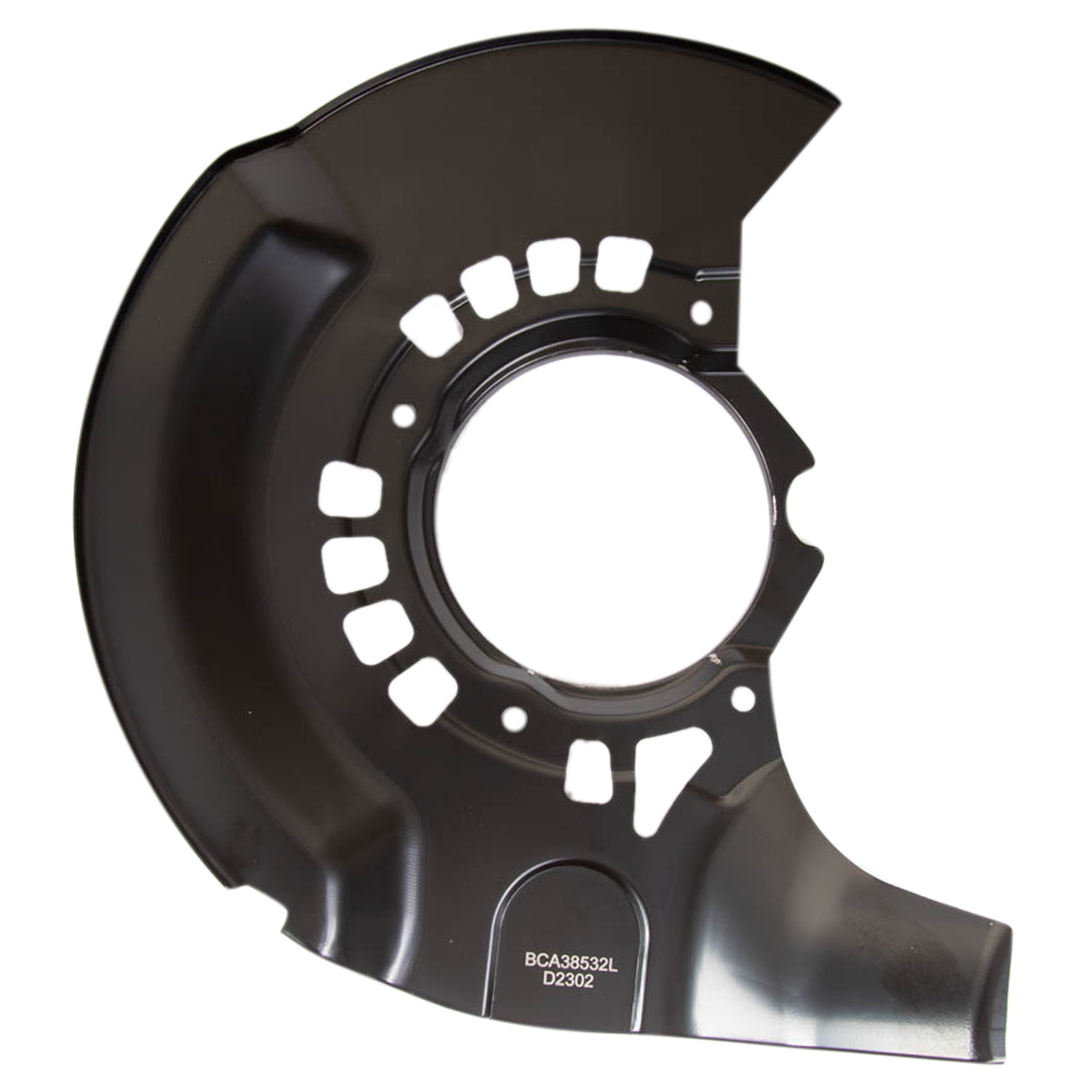 TRQ Front Brake Dust Shield Set Compatible with 2004-2006 Toyota Camry