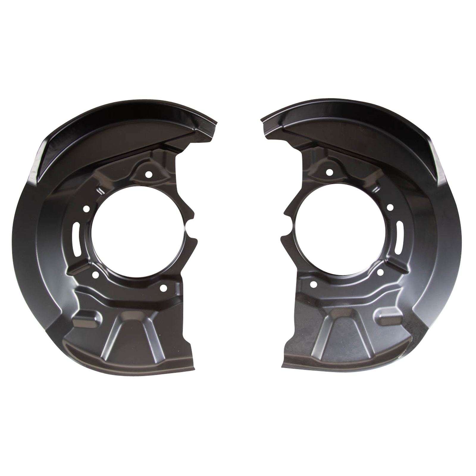 TRQ Front Brake Dust Shield Set Compatible with 1993-2001 Toyota Camry