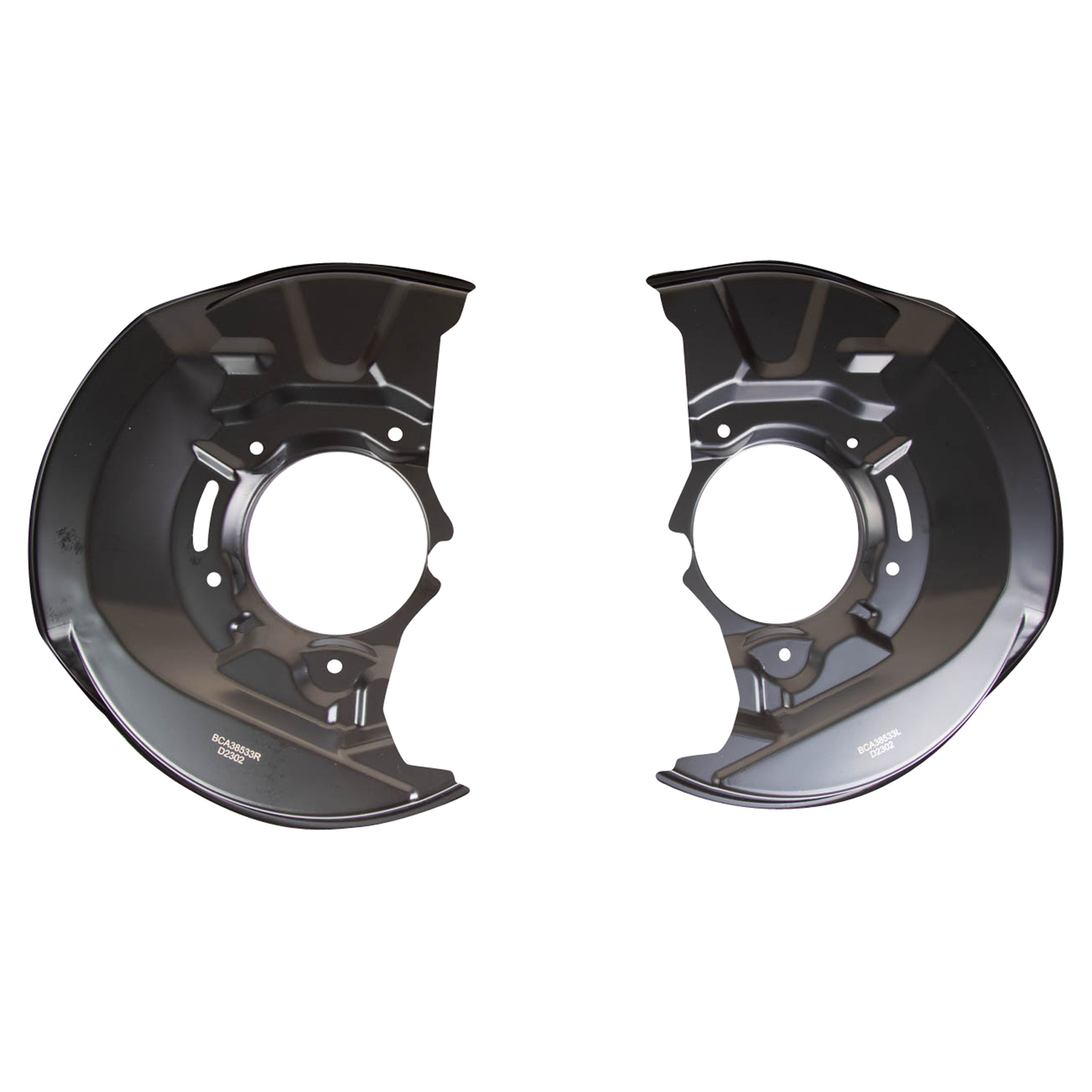 TRQ Front Brake Dust Shield Set Compatible with 1993-2001 Toyota Camry