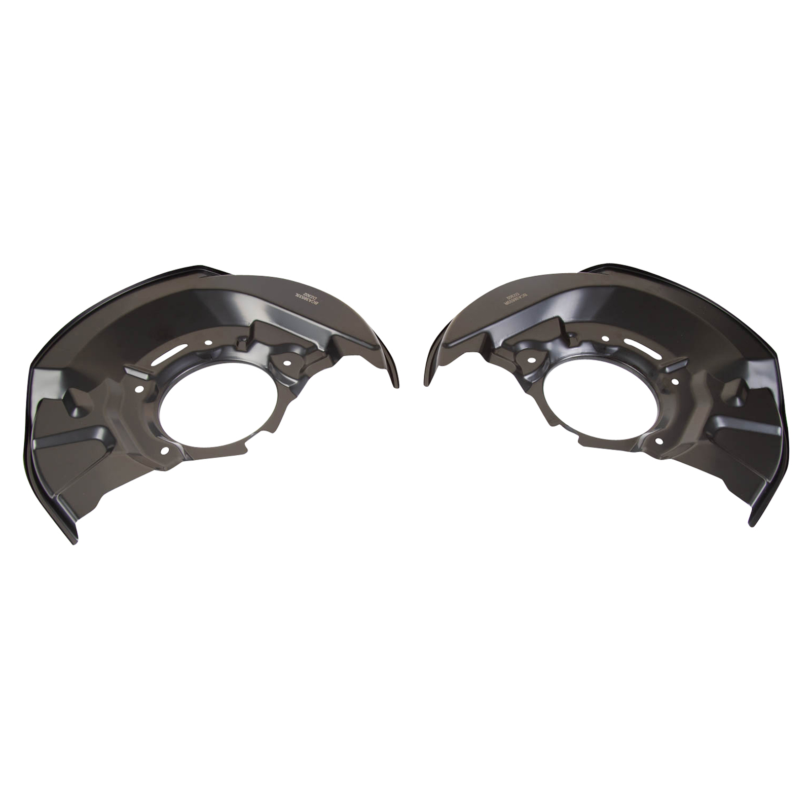 TRQ Front Brake Dust Shield Set Compatible with 1993-2001 Toyota Camry