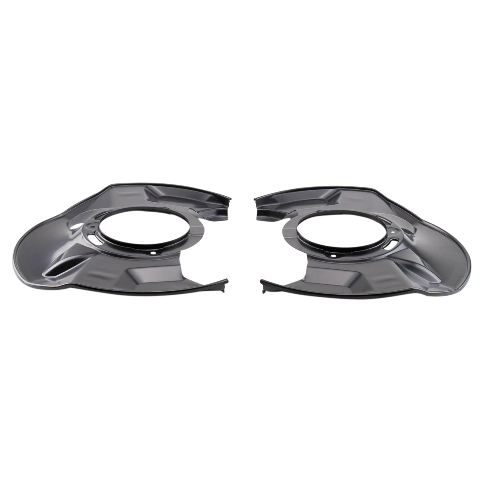 TRQ Front Brake Dust Shield Set Compatible with 2014-2017 Honda Accord