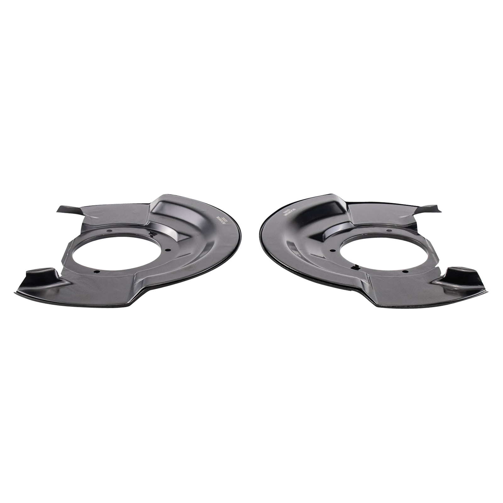 TRQ Front Brake Dust Shield Set Compatible with 2003-2007 Honda Accord