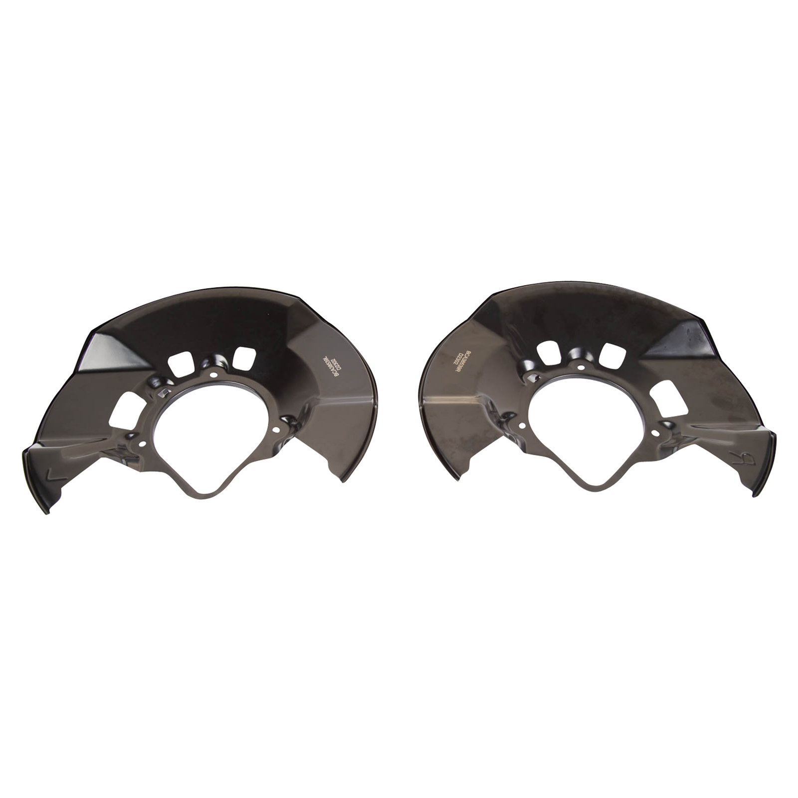 TRQ Front Brake Dust Shield Compatible with 2012-2015 Honda Civic