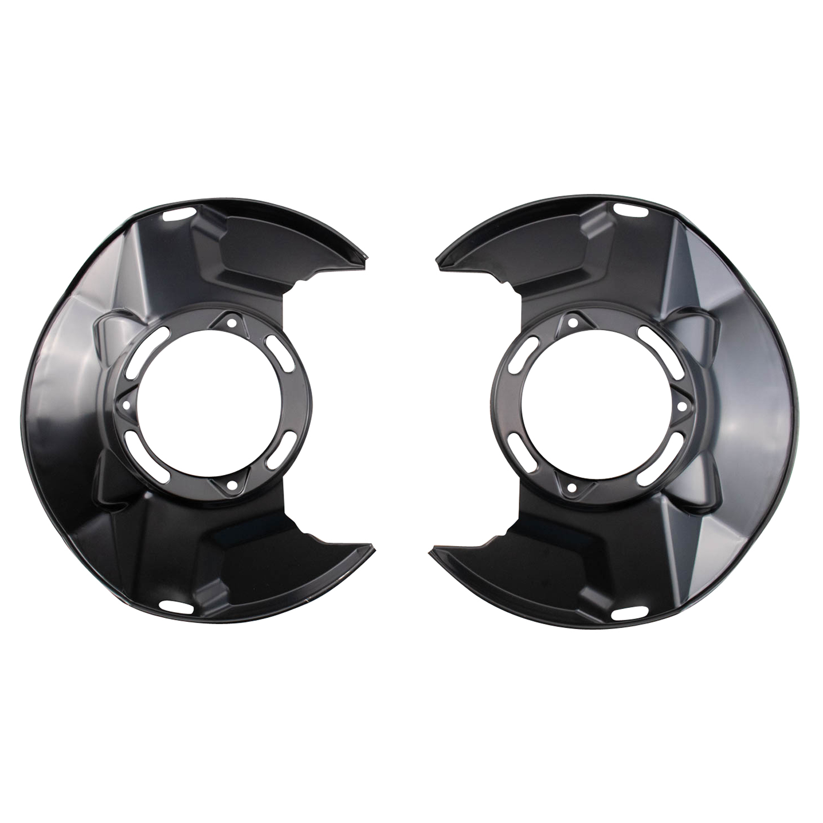 TRQ Front Brake Dust Shield Set Compatible with 2016-2017 Honda Accord