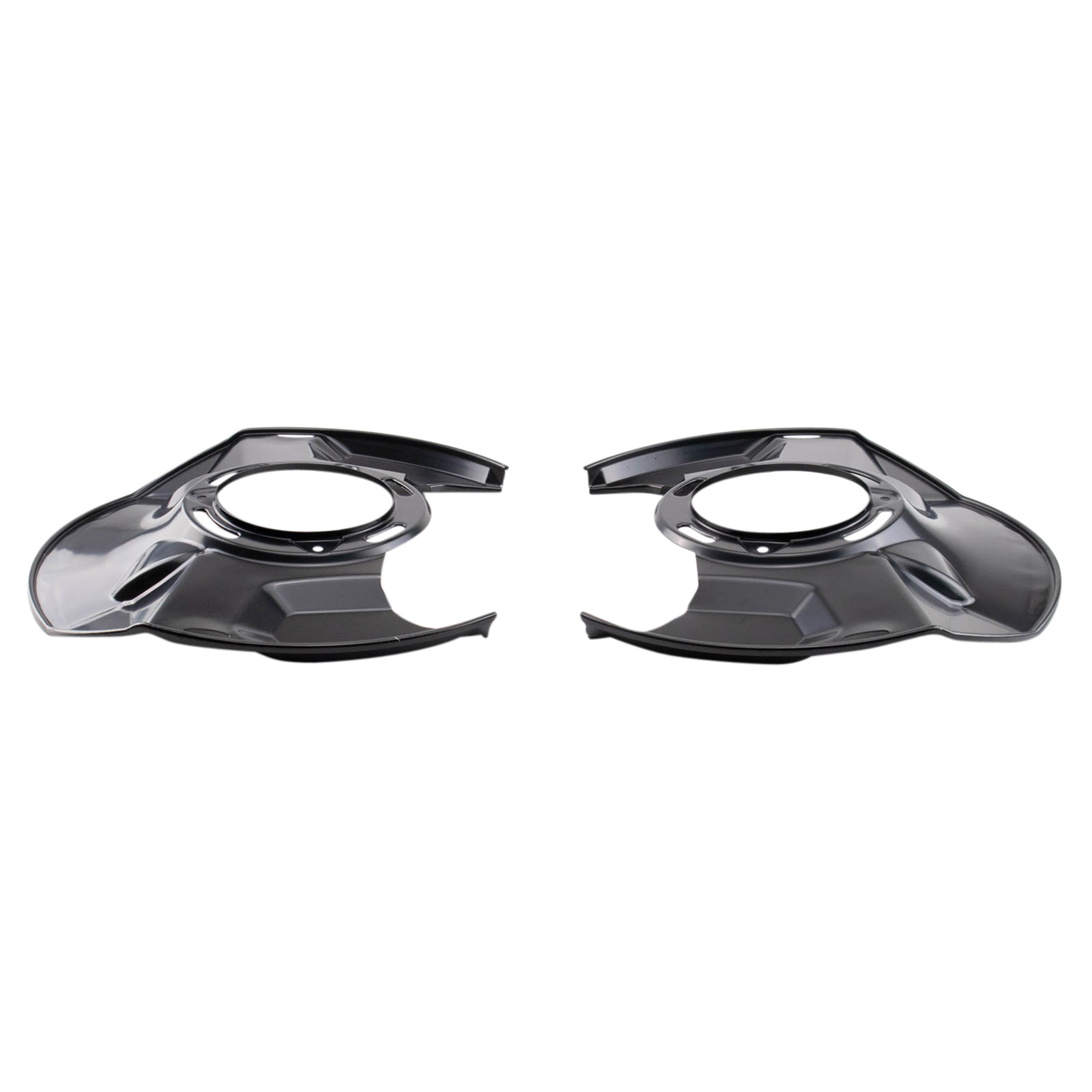 TRQ Front Brake Dust Shield Set Compatible with 2016-2017 Honda Accord