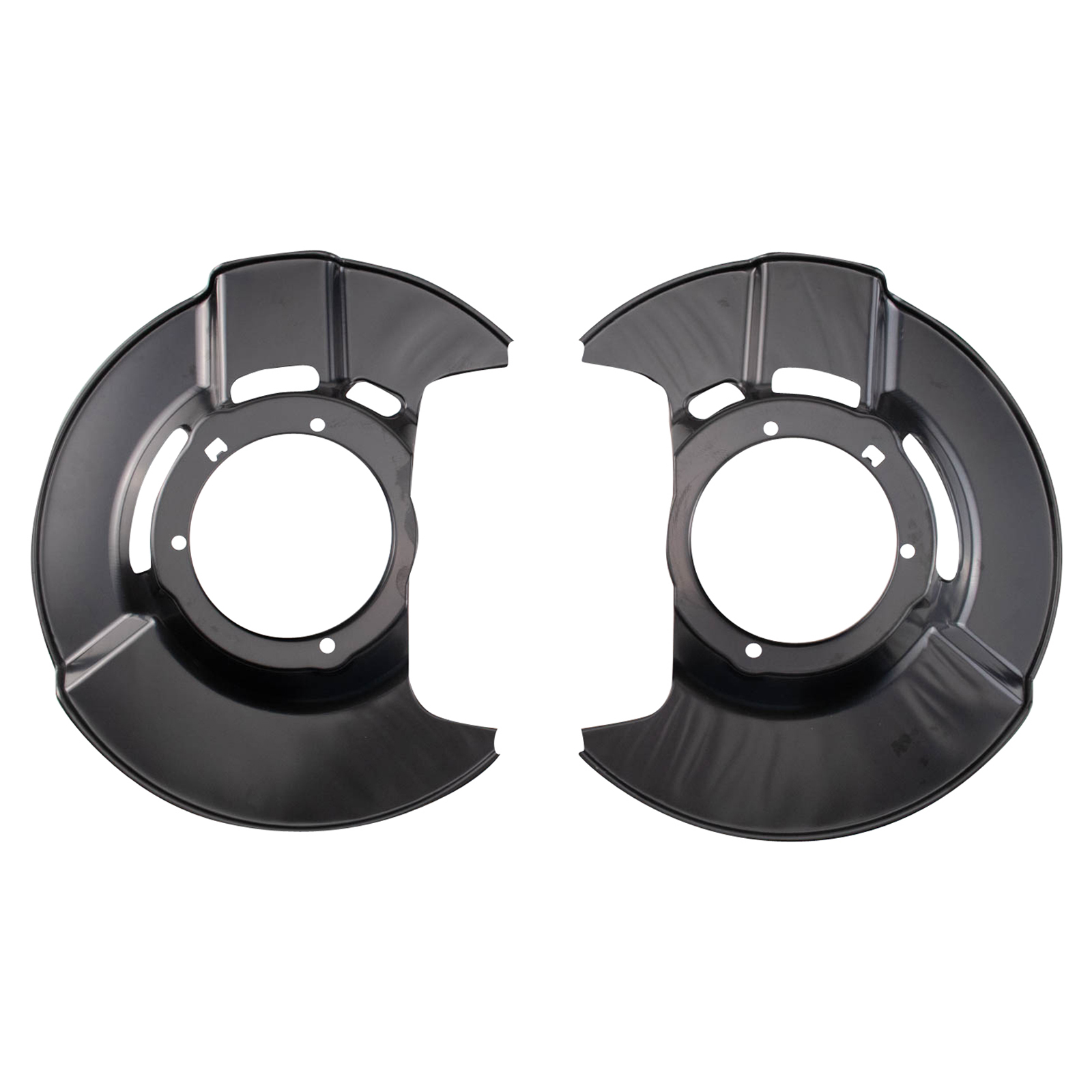 TRQ Front Brake Dust Shield Set Compatible with 2003-2008 Honda Pilot