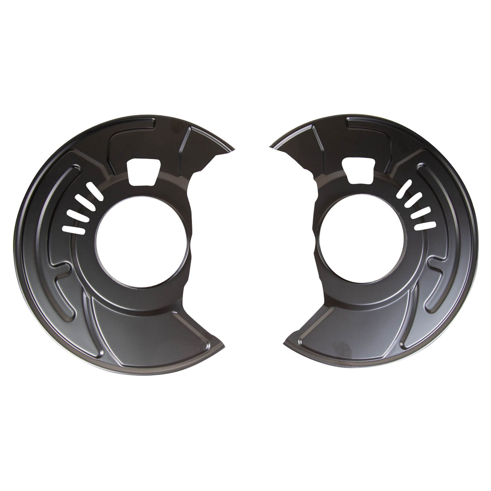 TRQ Front Brake Dust Shield Set Compatible with 2014-2019 Nissan Versa Note