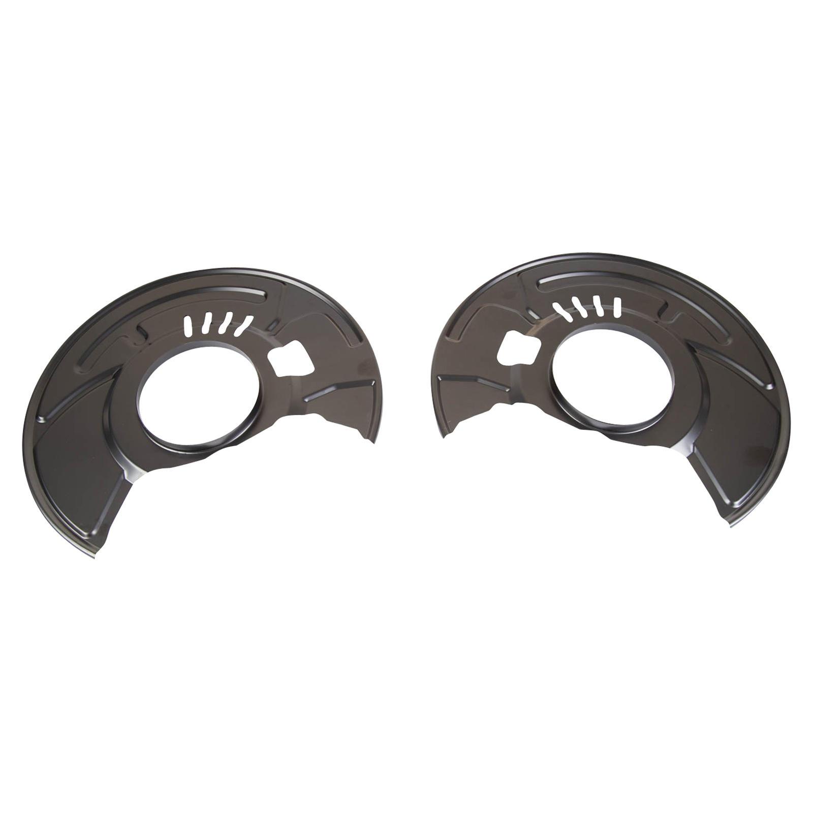 TRQ Front Brake Dust Shield Set Compatible with 2014-2019 Nissan Versa Note