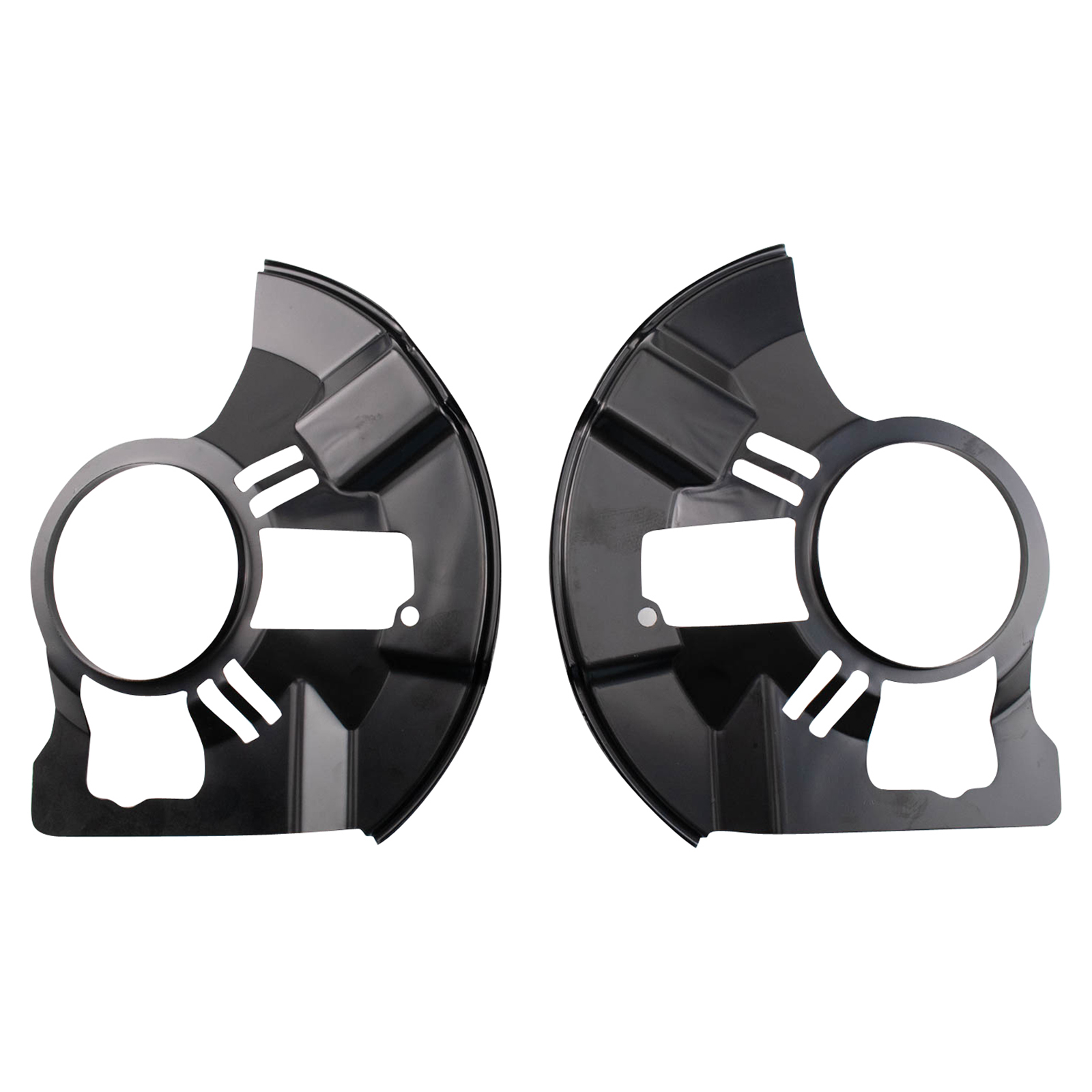 TRQ Front Brake Dust Shield Set Compatible with 2007-2012 Mazda CX-7 2007-2015 CX-9
