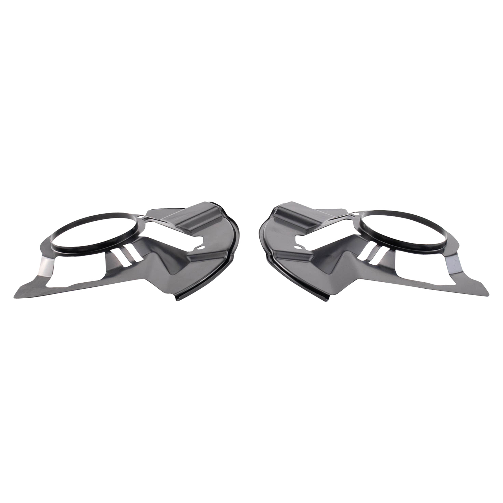 TRQ Front Brake Dust Shield Set Compatible with 2007-2012 Mazda CX-7 2007-2015 CX-9