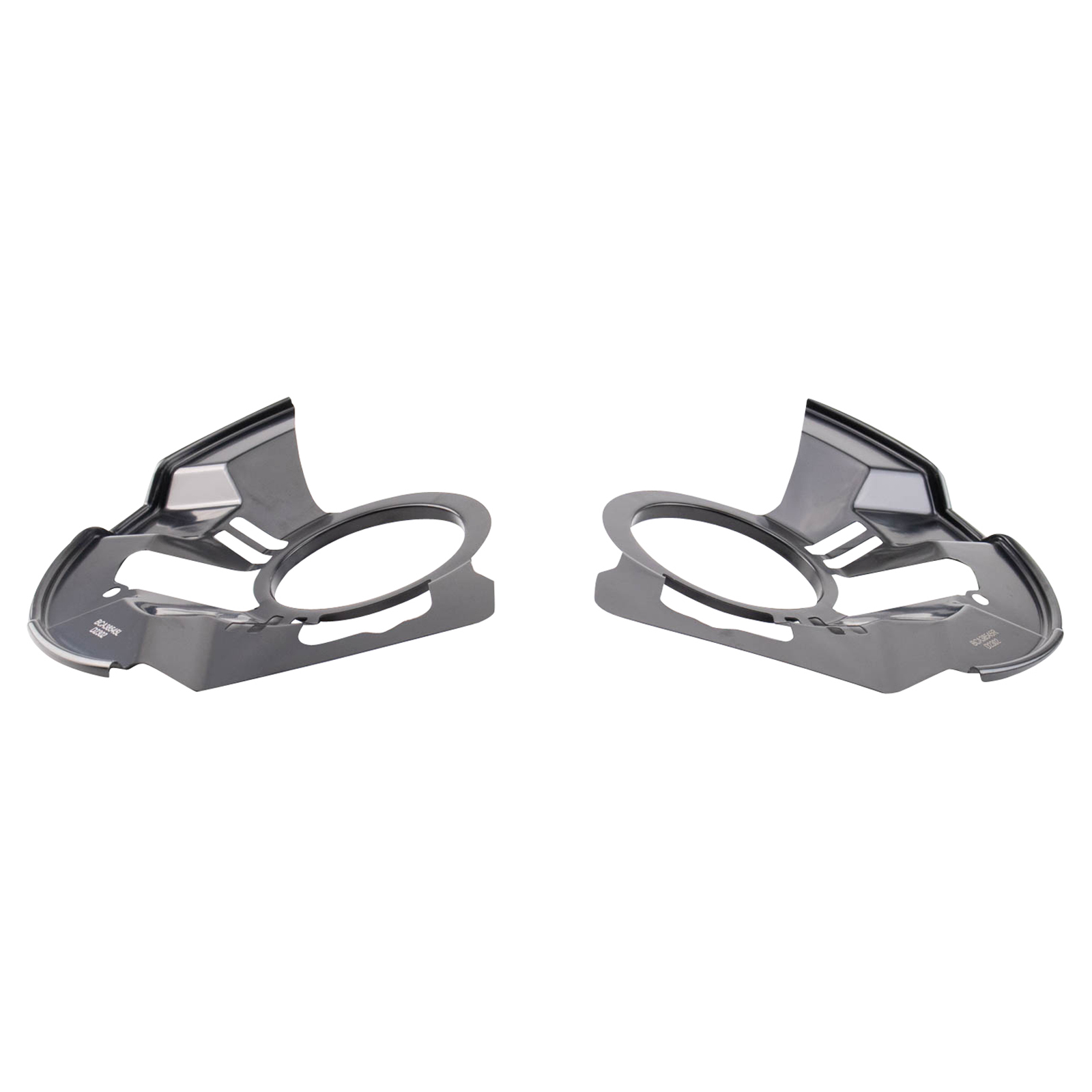 TRQ Front Brake Dust Shield Set Compatible with 2007-2012 Mazda CX-7 2007-2015 CX-9