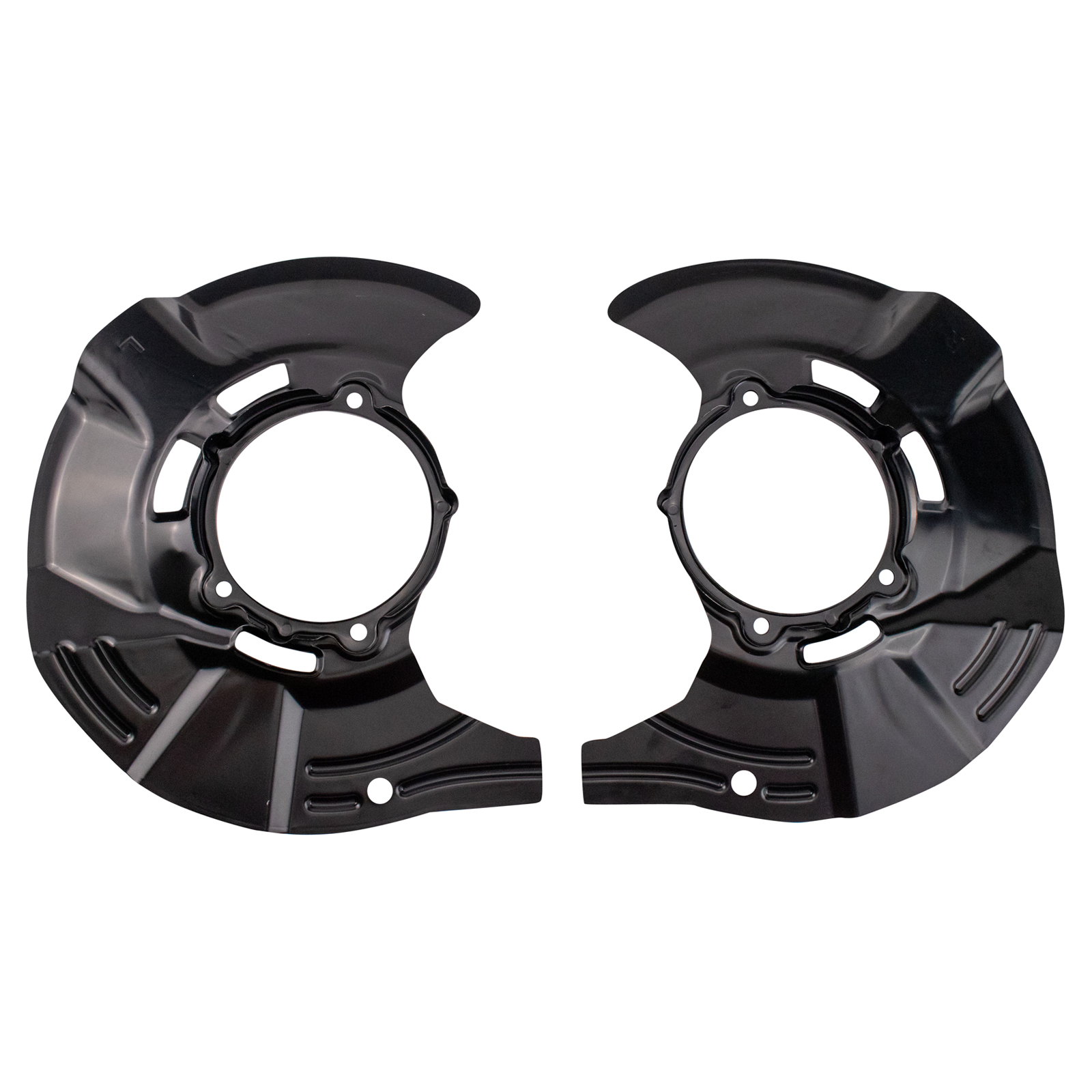 TRQ Front Brake Dust Shield Set Compatible with 2011-2016 Hyundai Azera