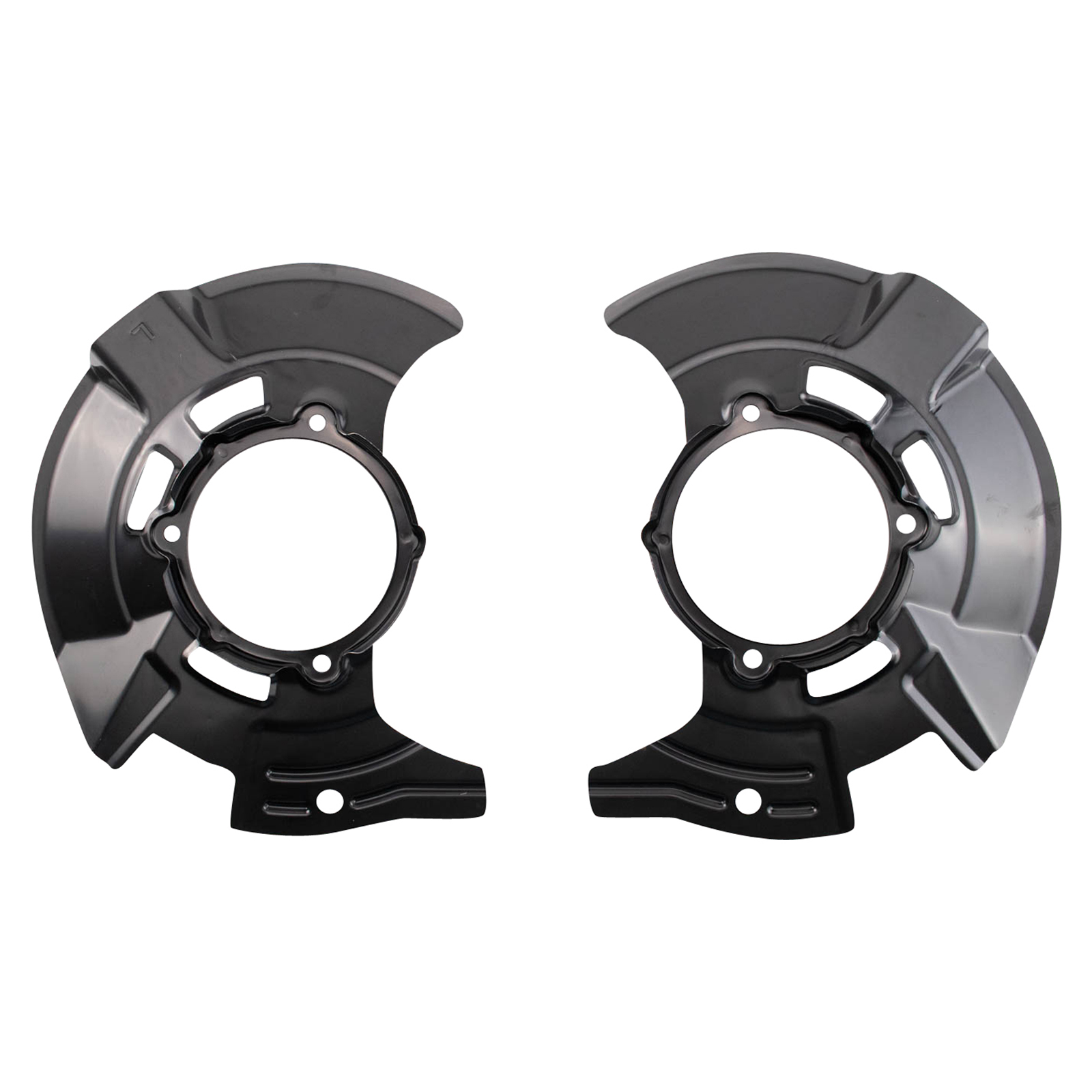 TRQ Front Brake Dust Shield Compatible with 2011-2014 Hyundai Sonata