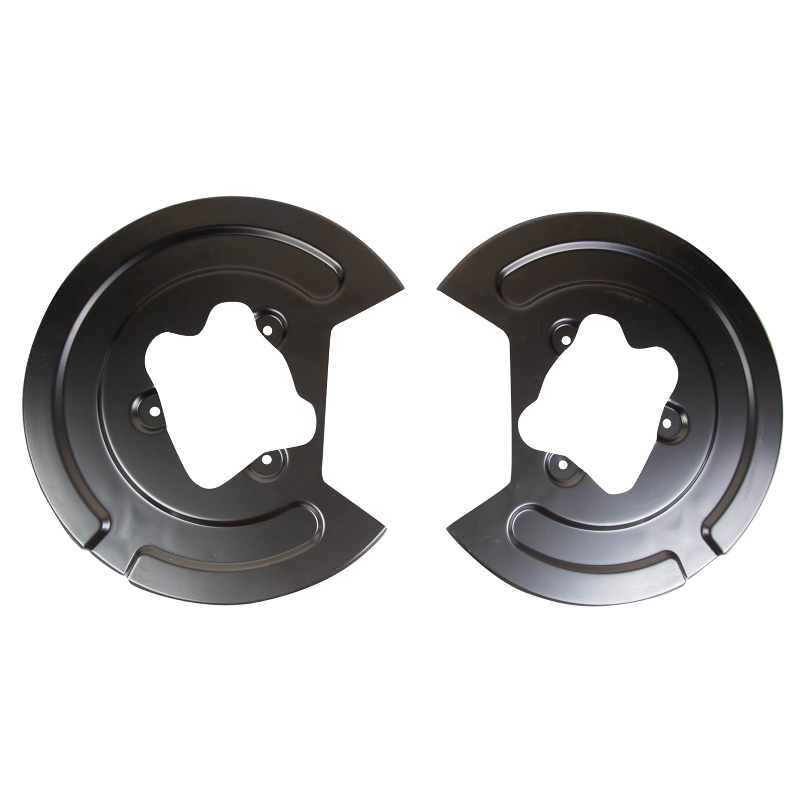 TRQ Rear Brake Dust Shield Set Compatible with 2013-2019 Ford 2013-2019 Lincoln