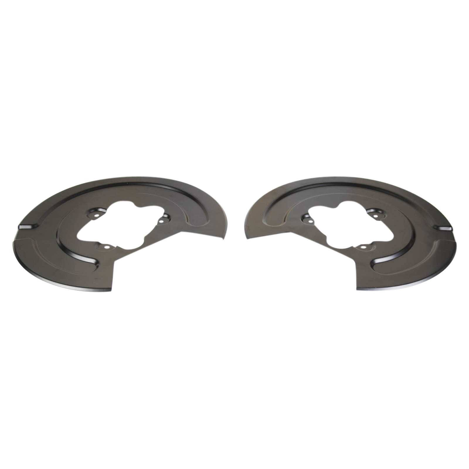 TRQ Rear Brake Dust Shield Set Compatible with 2013-2019 Ford 2013-2019 Lincoln