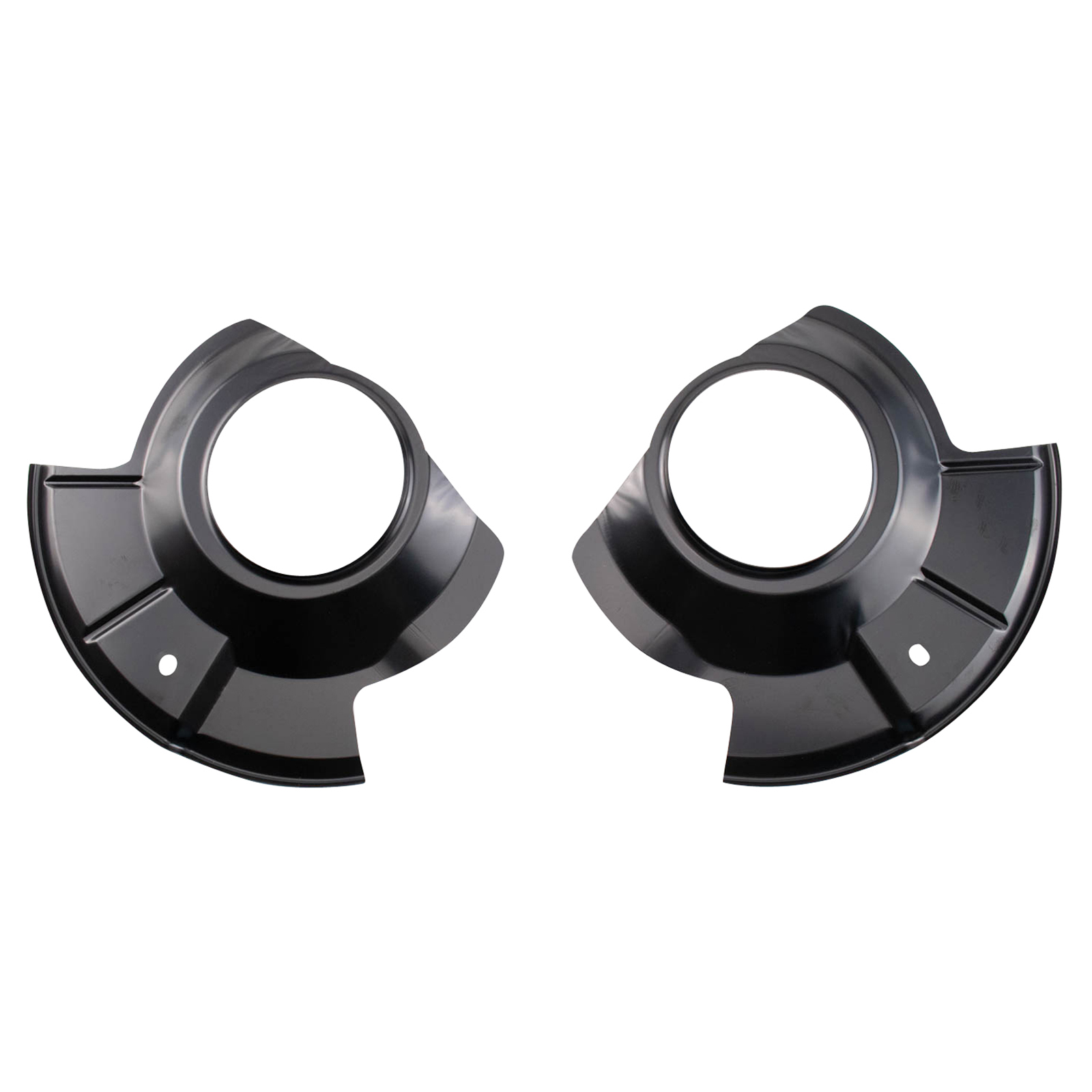 TRQ Front Brake Dust Shield Set Compatible with 2011-2014 Ford Edge