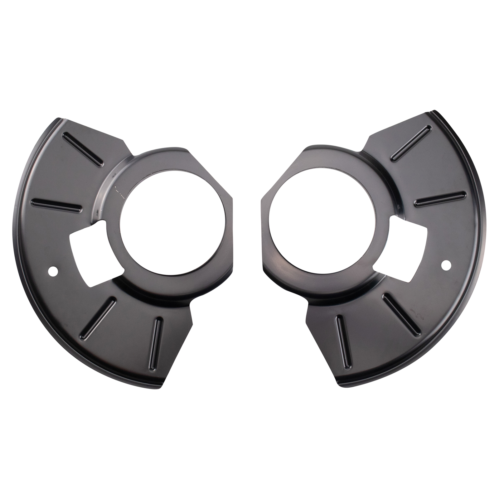 TRQ Front Brake Dust Shield Set Compatible with 2001-2012 Ford Escape