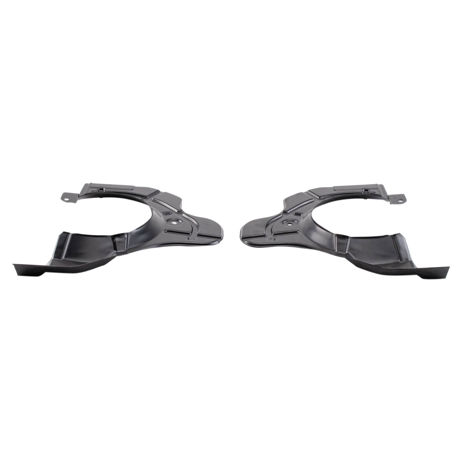 TRQ Front Brake Dust Shield Set Compatible with 2014-2022 Ram ProMaster 1500 2500 3500