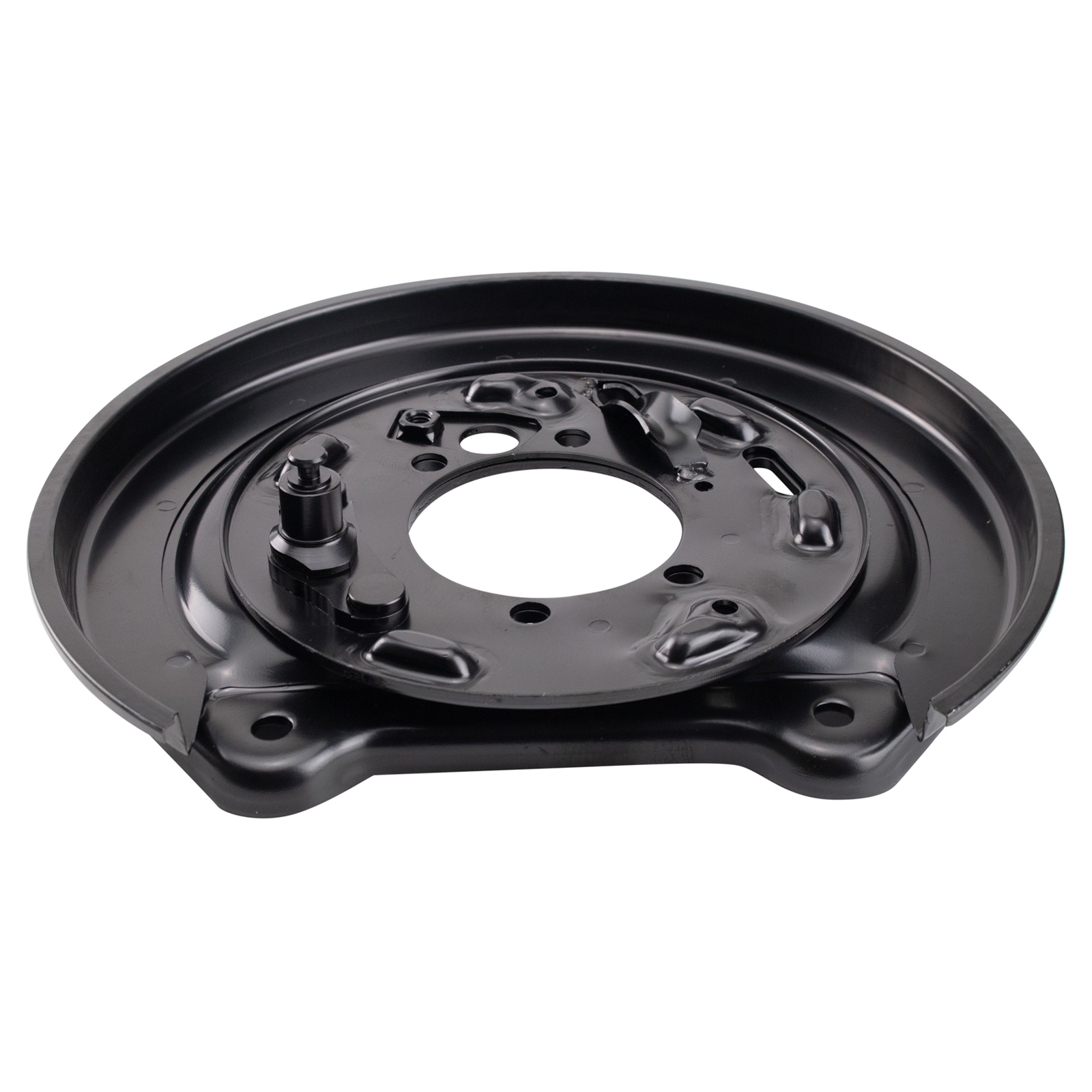 TRQ Rear Brake Rotor Backing Plate 2 Piece for 1998-2008 Forester 1993-2007 Impreza 1992-1997 Legacy