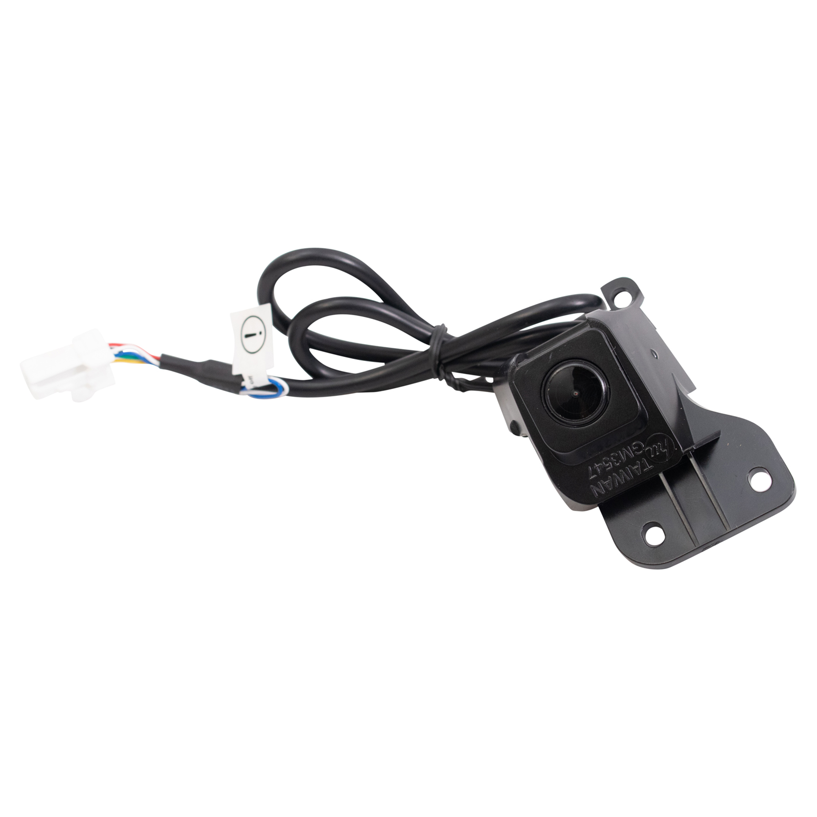TRQ Rear Park Assist Camera Kit Chrome 2 Piece Compatible with 2007-2013 Chevrolet Silverado 1500 2007-2014 Silverado 2500 HD 3500 HD GMC Sierra 1500 Sierra 2500 3500