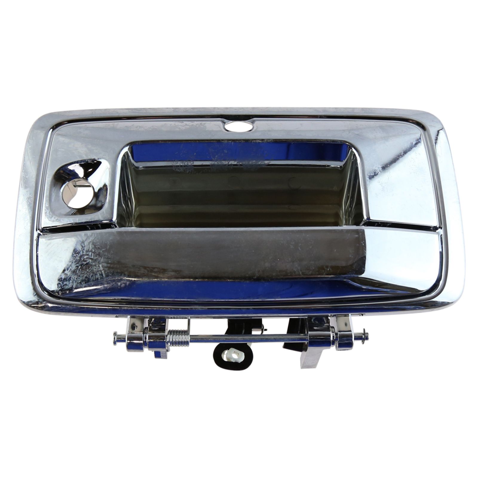 TRQ Rear View Camera Add On Kit w/ Wiring Harness & Tailgate Handle Compatible with GM Pickup