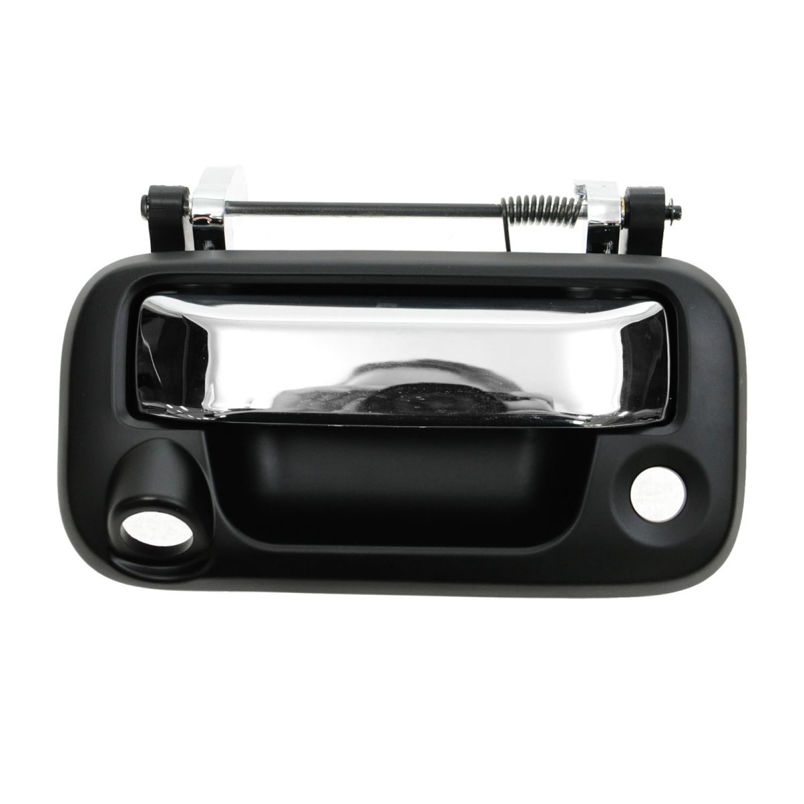 TRQ Rear View Camera Add On Kit w/ Wiring Harness & Tailgate Handle Compatible with Ford