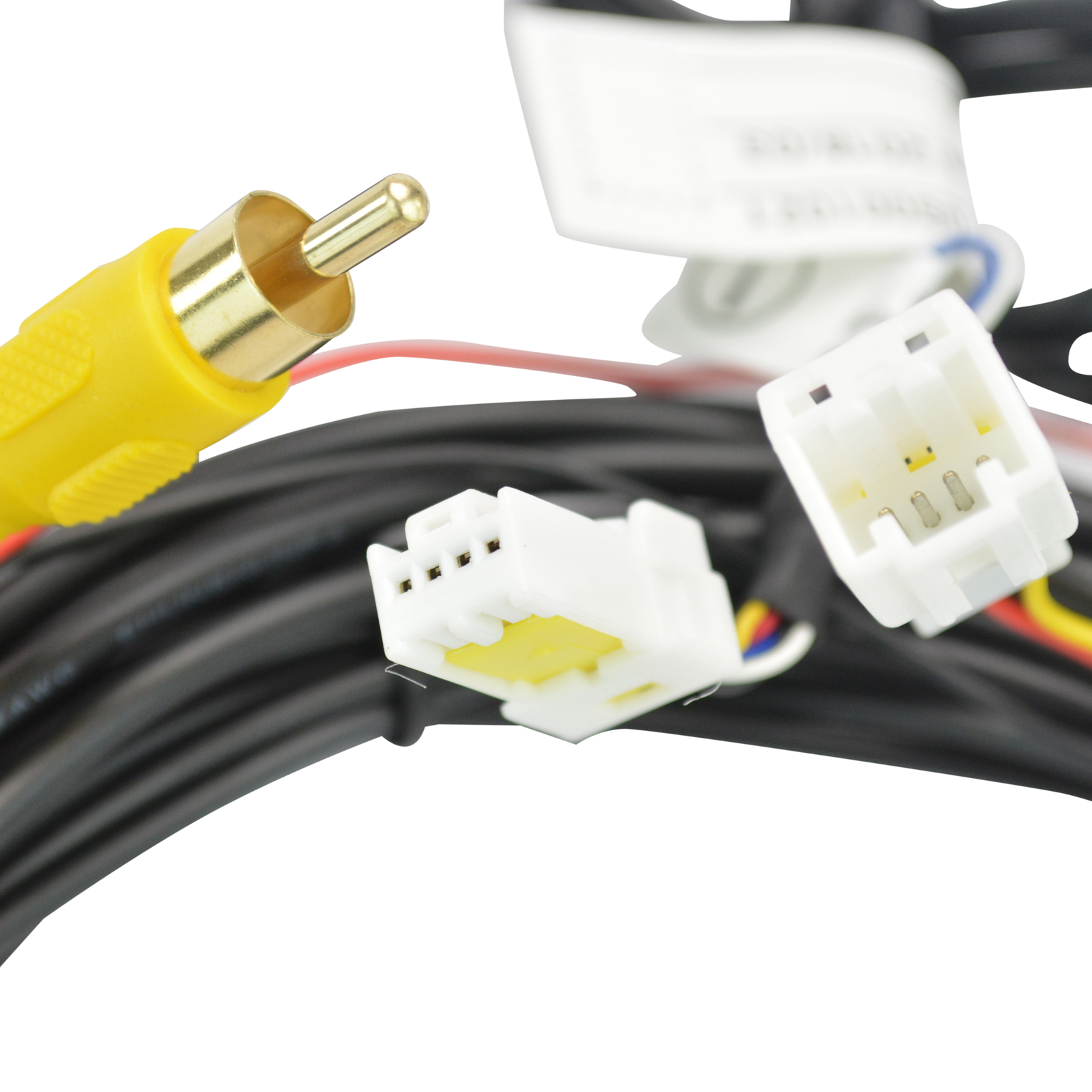 TRQ Rear View Backup Camera Add-on Kit w/ Wiring & Handle Compatible with Ram 1500 2500 3500