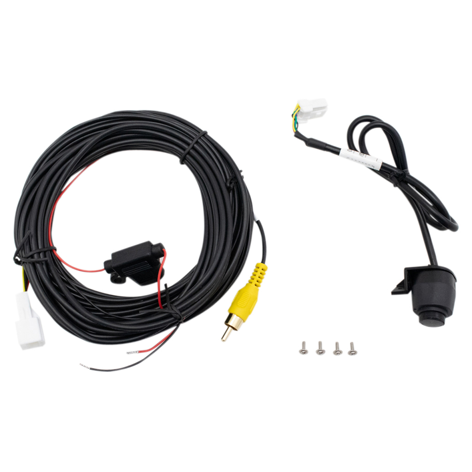 TRQ Rear View Camera Kit Black Compatible with 2001-2005 Ford Explorer Sport Trac 1997-2003 F-150 2004 Heritage 1999-2007 F-250 Super Duty F-350 F-450 F-550