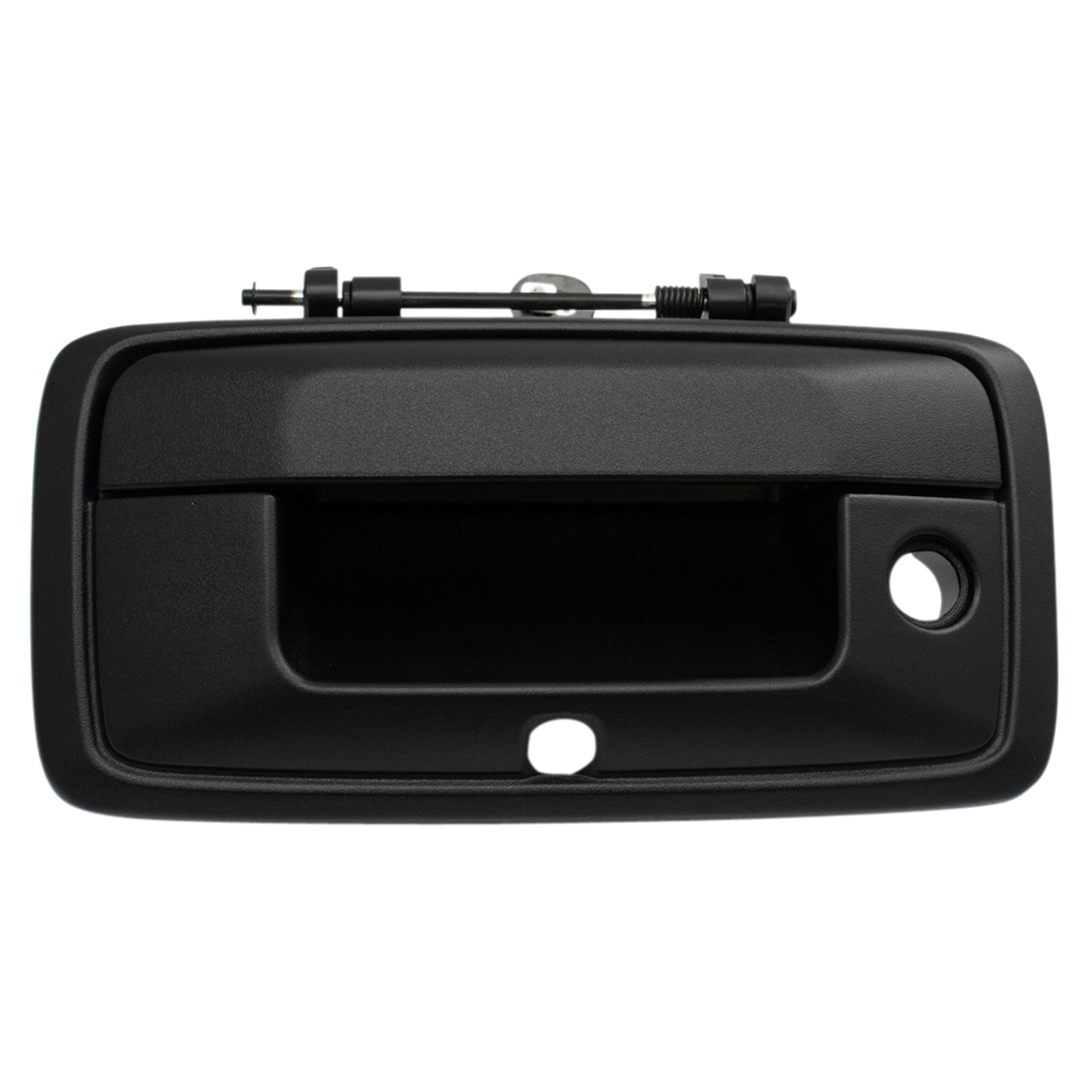 TRQ Rear View Camera Textured Black Kit Set for Silverado Sierra Pickup Truck
