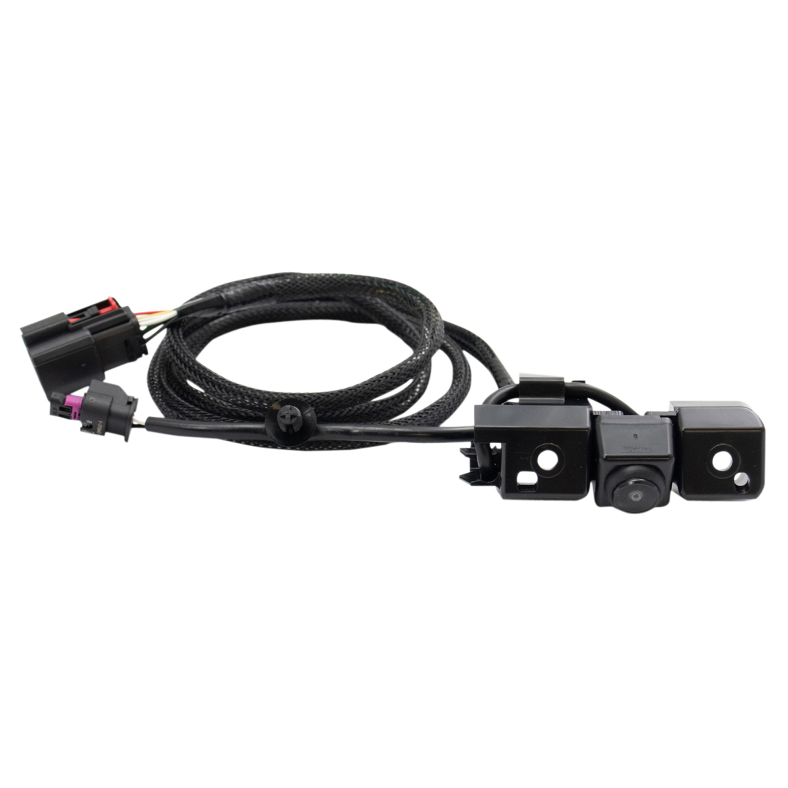TRQ Rear View Camera Chrome Kit Set for Silverado Sierra Pickup Truck