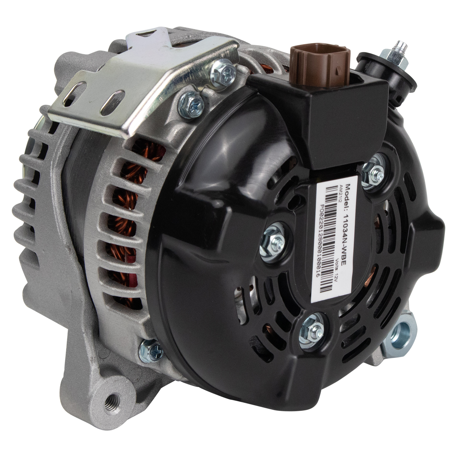 TRQ Alternator Compatible with 2005-2010 Scion tC 2004-2006 Toyota Camry 2004-2007 Highlander 2004-2008 Solara 11034