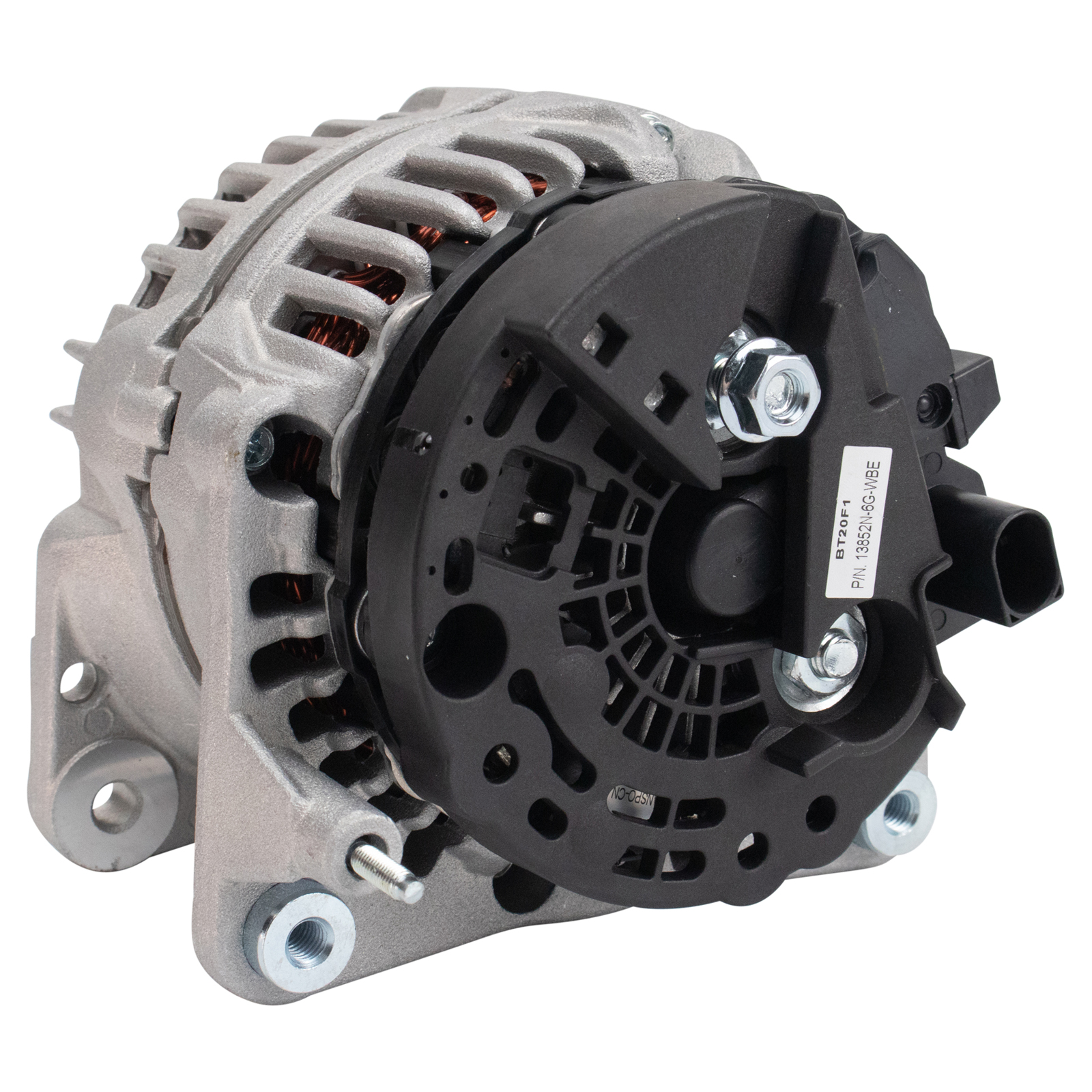 TRQ Alternator Compatible with 1998-2009 Volkswagen Beetle 2000-2011 Golf Jetta 13852 13852-6G