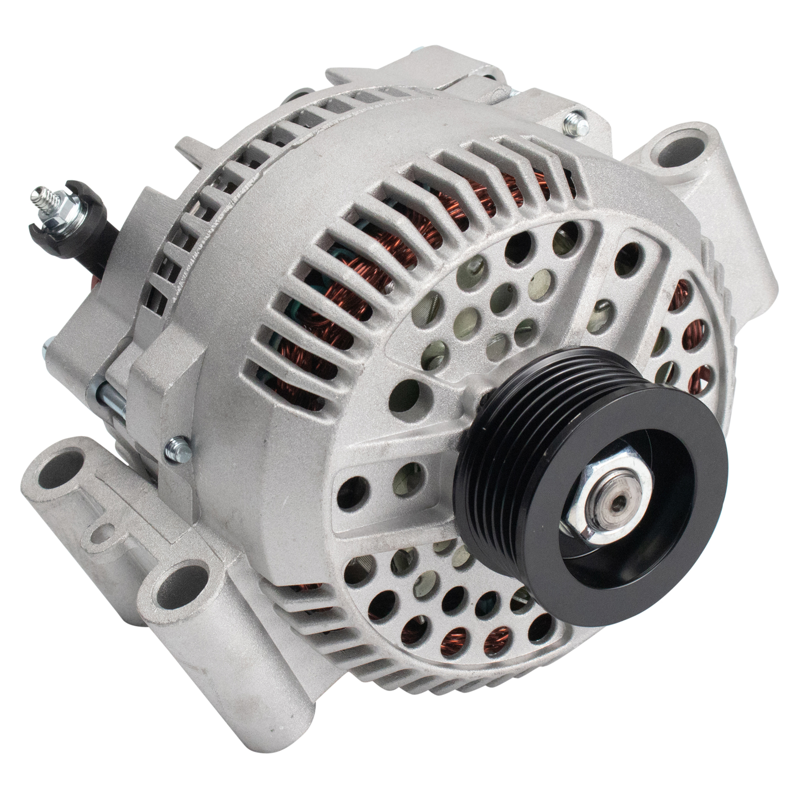 TRQ Alternator Compatible with 2004-2008 Ford Explorer 2004-2005 Explorer Sport Trac 2004-2009 Ranger Mazda B4000 Mercury Mountaineer 08519 8446