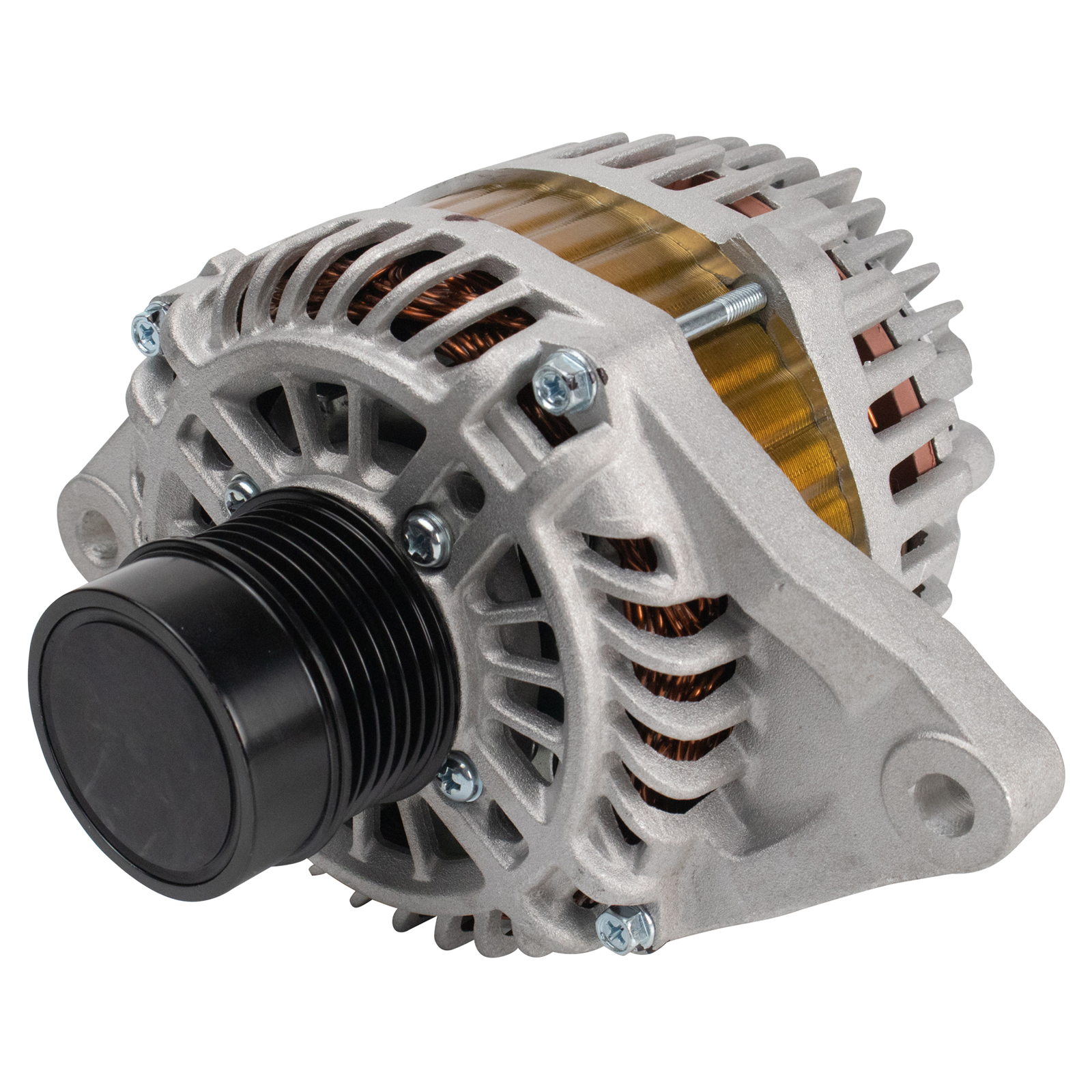 TRQ Alternator Compatible with 2011-2013 Chrysler 200 2007-2010 Sebring 2008-2013 Dodge Avenger 2007-2012 Caliber 2007-2017 Jeep Compass Patriot 11231