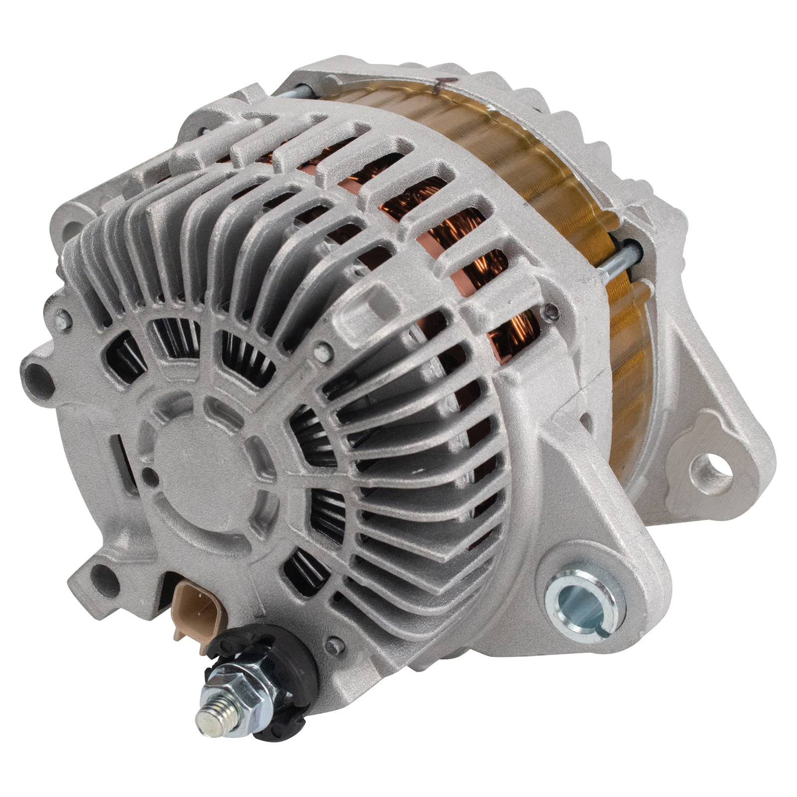 TRQ Alternator Compatible with 2011-2013 Chrysler 200 2007-2010 Sebring 2008-2013 Dodge Avenger 2007-2012 Caliber 2007-2017 Jeep Compass Patriot 11231