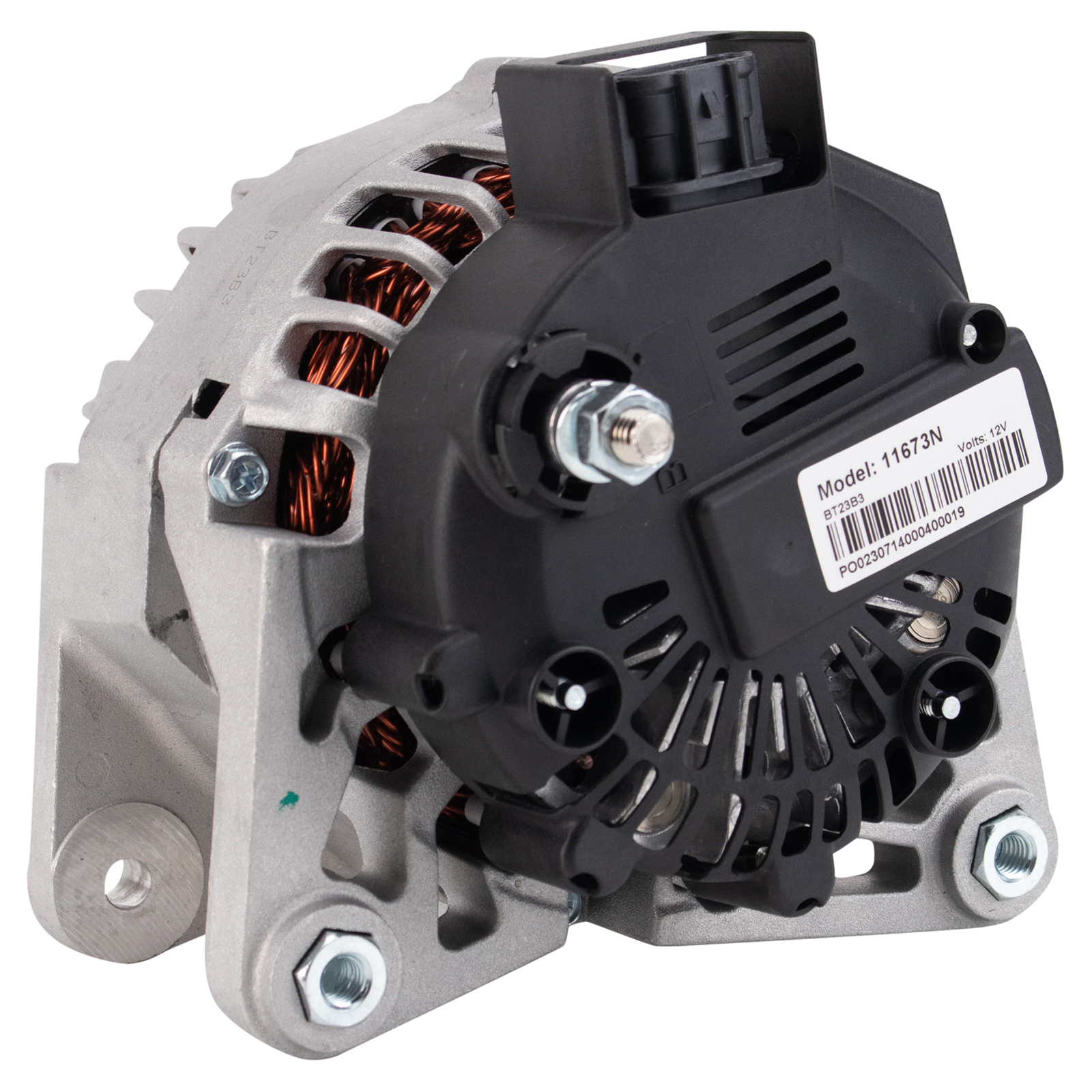 TRQ Alternator 11673 Compatible with 2013-2019 Nissan Sentra