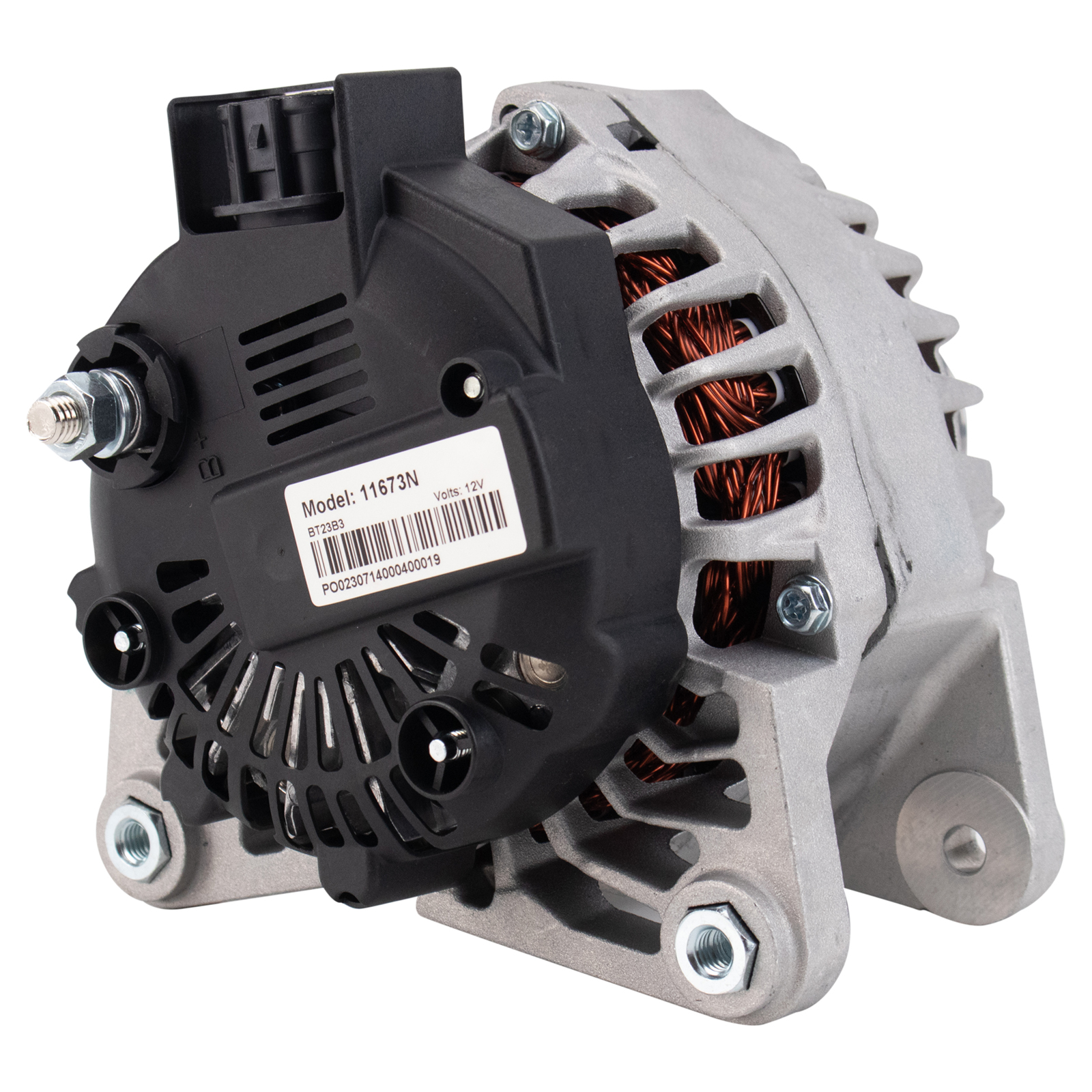TRQ Alternator 11673 Compatible with 2013-2019 Nissan Sentra