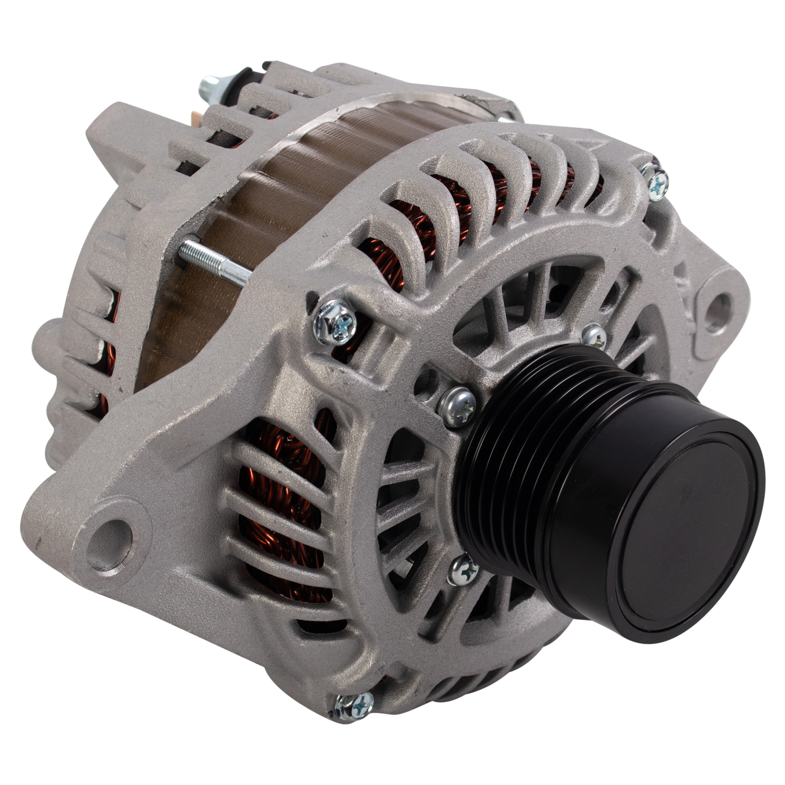 TRQ Alternator Compatible with 2011-2014 Chrysler 200 2007-2010 Sebring 2008-2014 Dodge Avenger 2008-2009 Caliber 2007-2017 Jeep Compass Patriot 11228