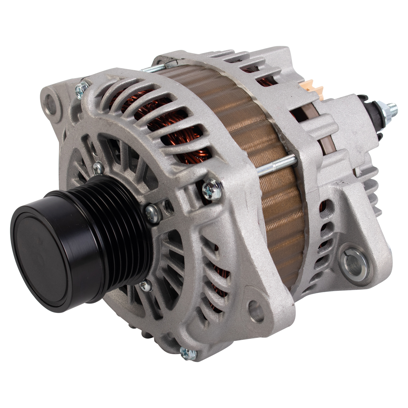 TRQ Alternator Compatible with 2011-2014 Chrysler 200 2007-2010 Sebring 2008-2014 Dodge Avenger 2008-2009 Caliber 2007-2017 Jeep Compass Patriot 11228