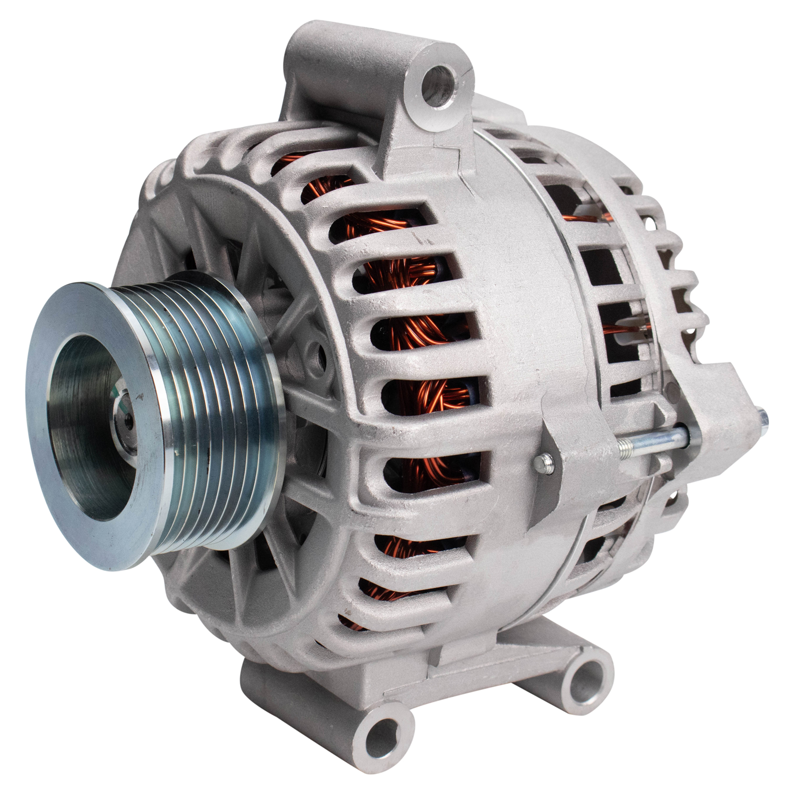 TRQ Alternator Compatible with 2004-2005 Ford E-350 Club Wagon 2004-2010 E-350 Super Duty 2004-2008 E-450 Super Duty F-250 F-350 F-450 F-550