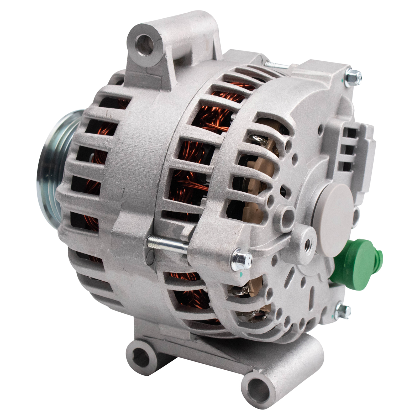 TRQ Alternator Compatible with 2004-2005 Ford E-350 Club Wagon 2004-2010 E-350 Super Duty 2004-2008 E-450 Super Duty F-250 F-350 F-450 F-550