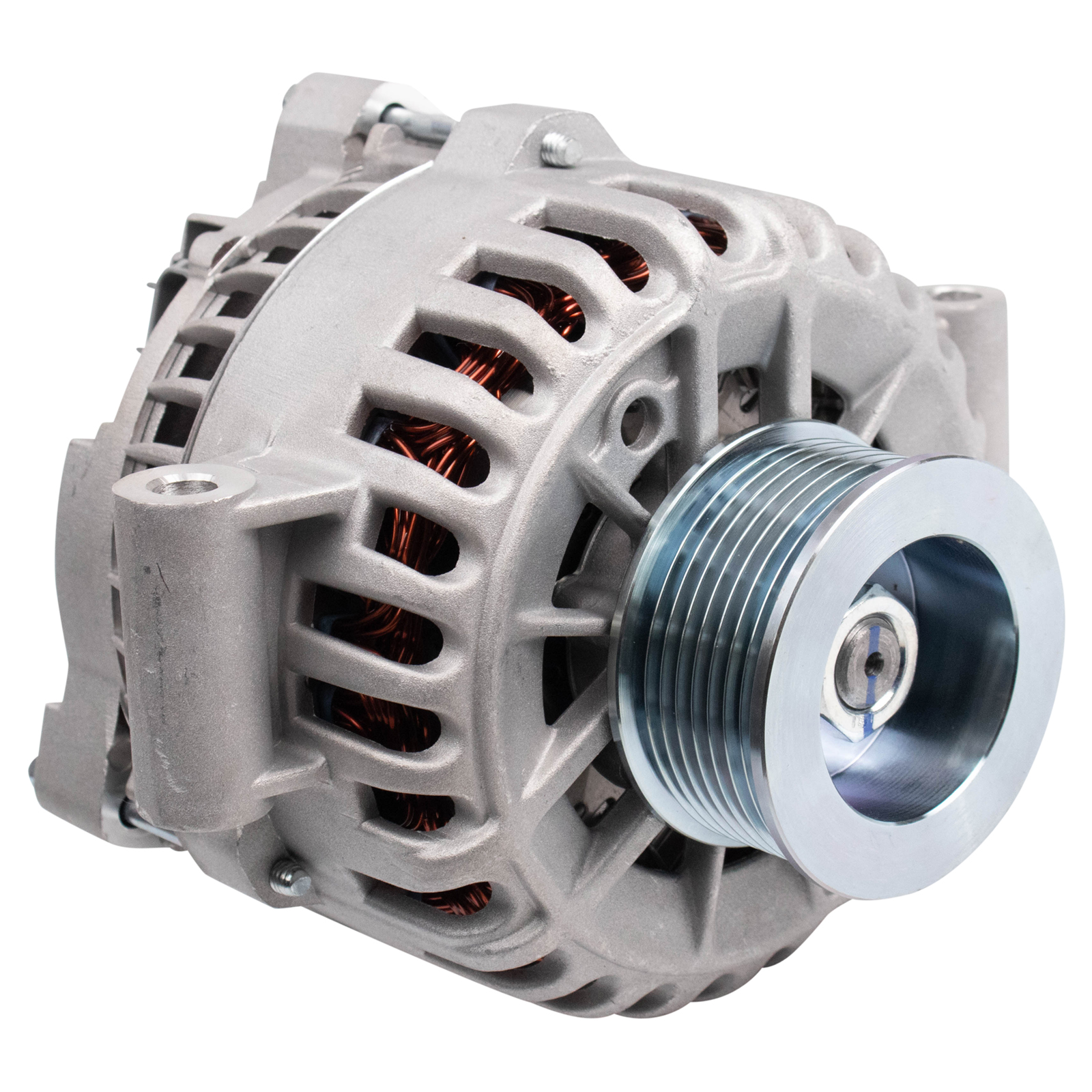 TRQ Upper Alternator Compatible with 2005-2007 Ford F-250/F-350/F-450 Super Duty F-550 Super Duty